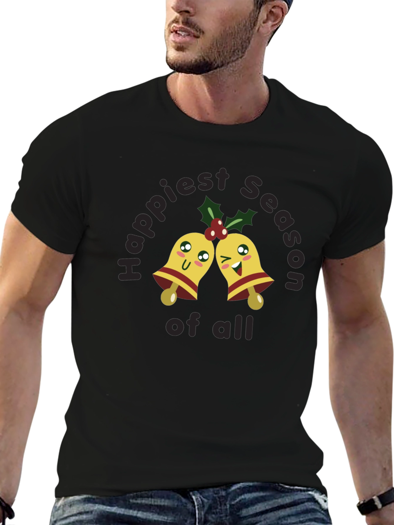 Happiest Season Bells Graphic T-Shirt