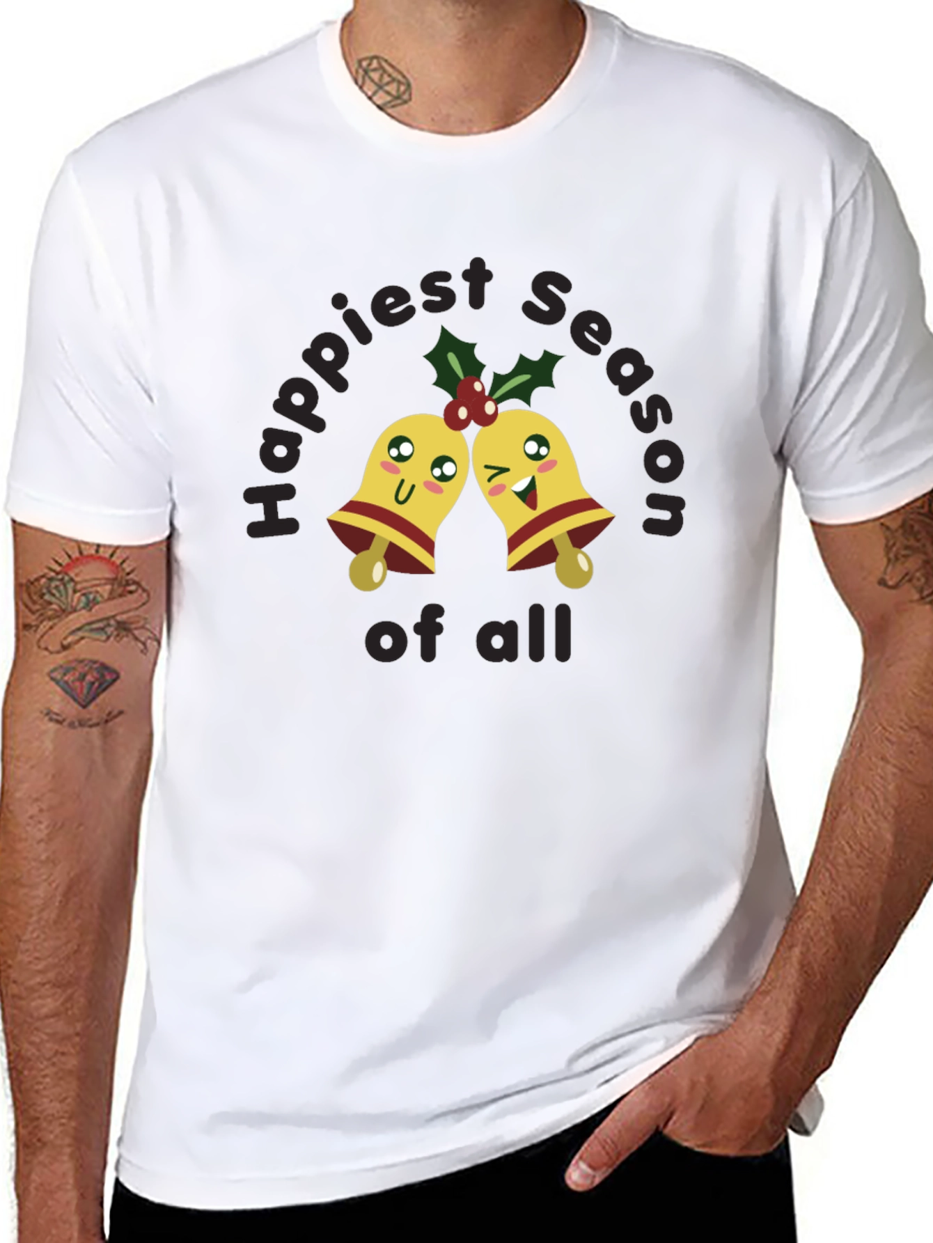 Happiest Season Bells Graphic T-Shirt