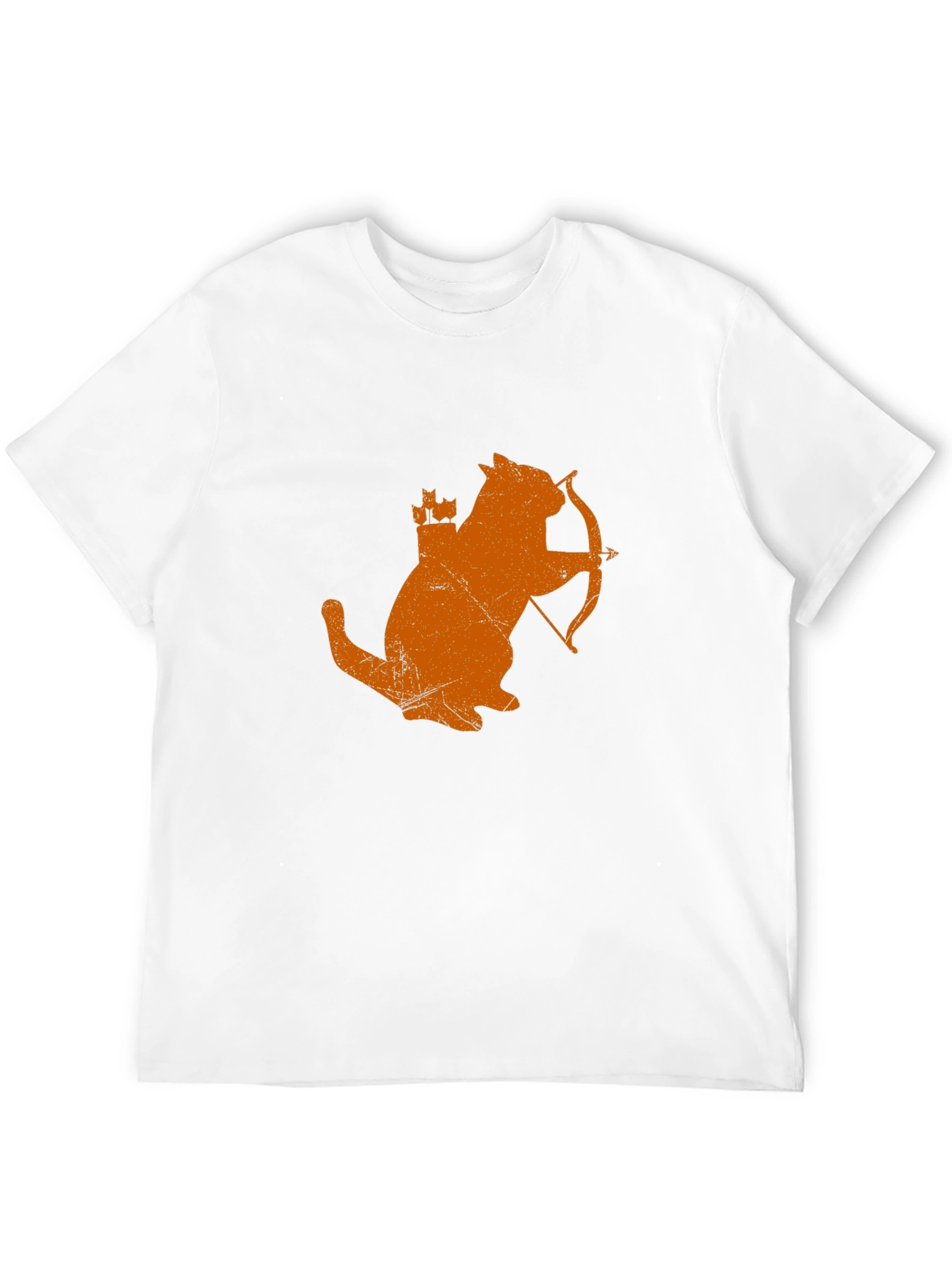 Cat Archer T-Shirt - Funny Feline Bow Hunter Tee