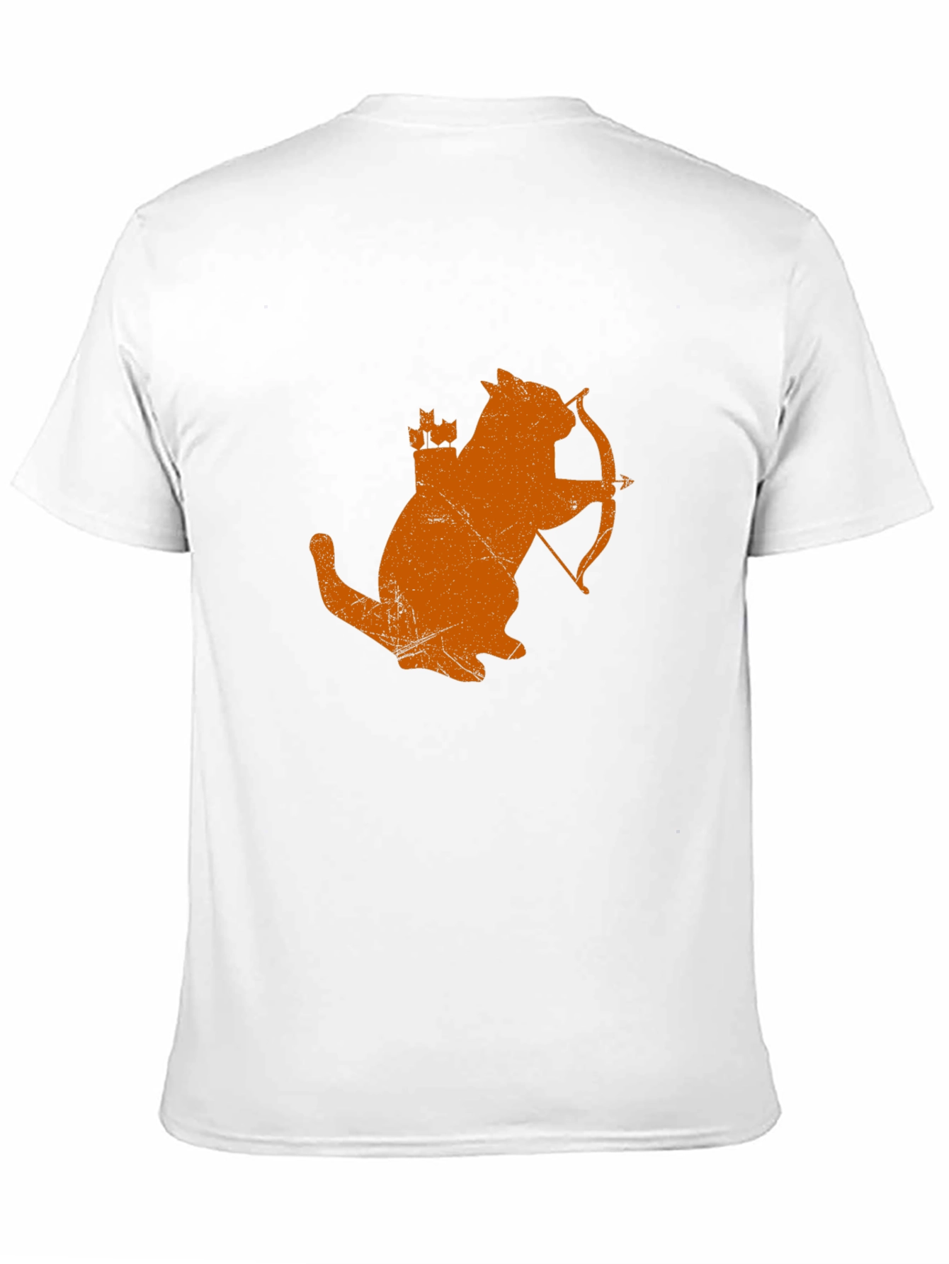Cat Archer T-Shirt - Funny Feline Bow Hunter Tee