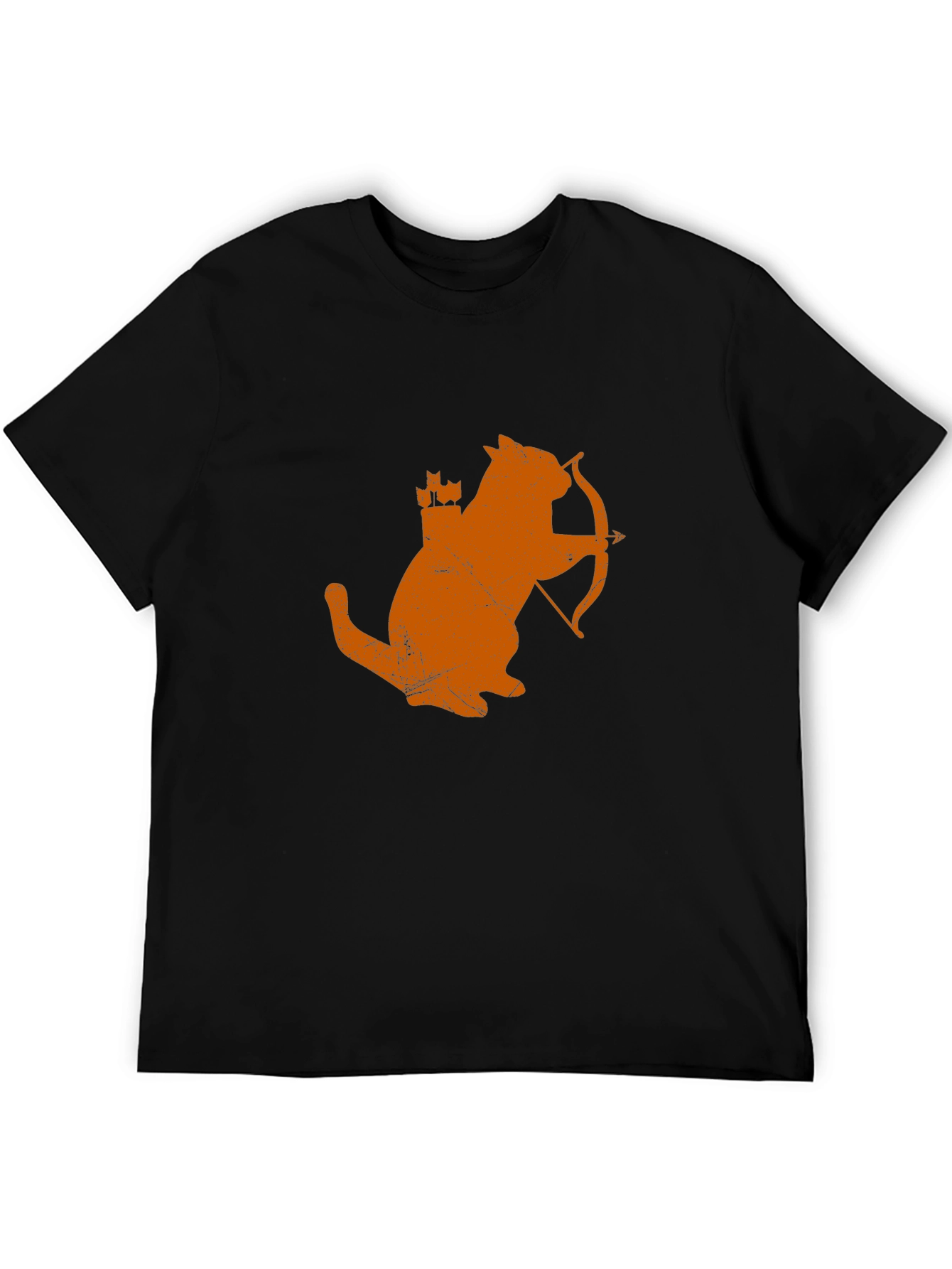 Cat Archer T-Shirt - Funny Feline Bow Hunter Tee