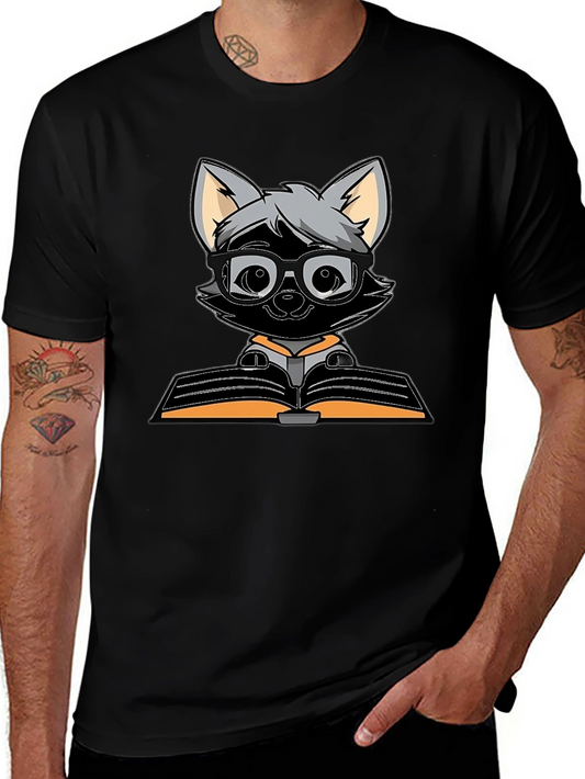Bookish Fox T-Shirt - Reading is Cool!