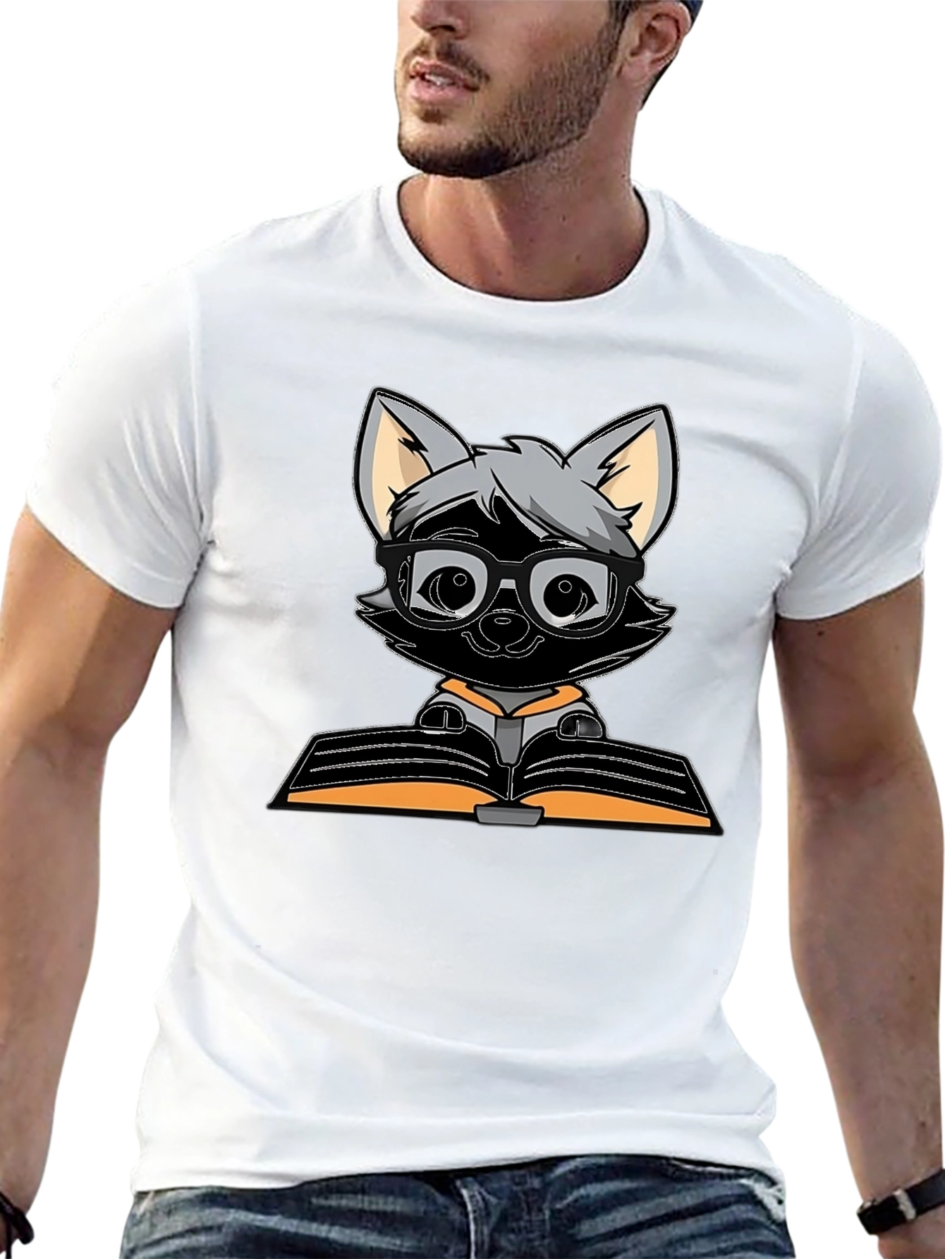 Bookish Fox T-Shirt - Reading is Cool!