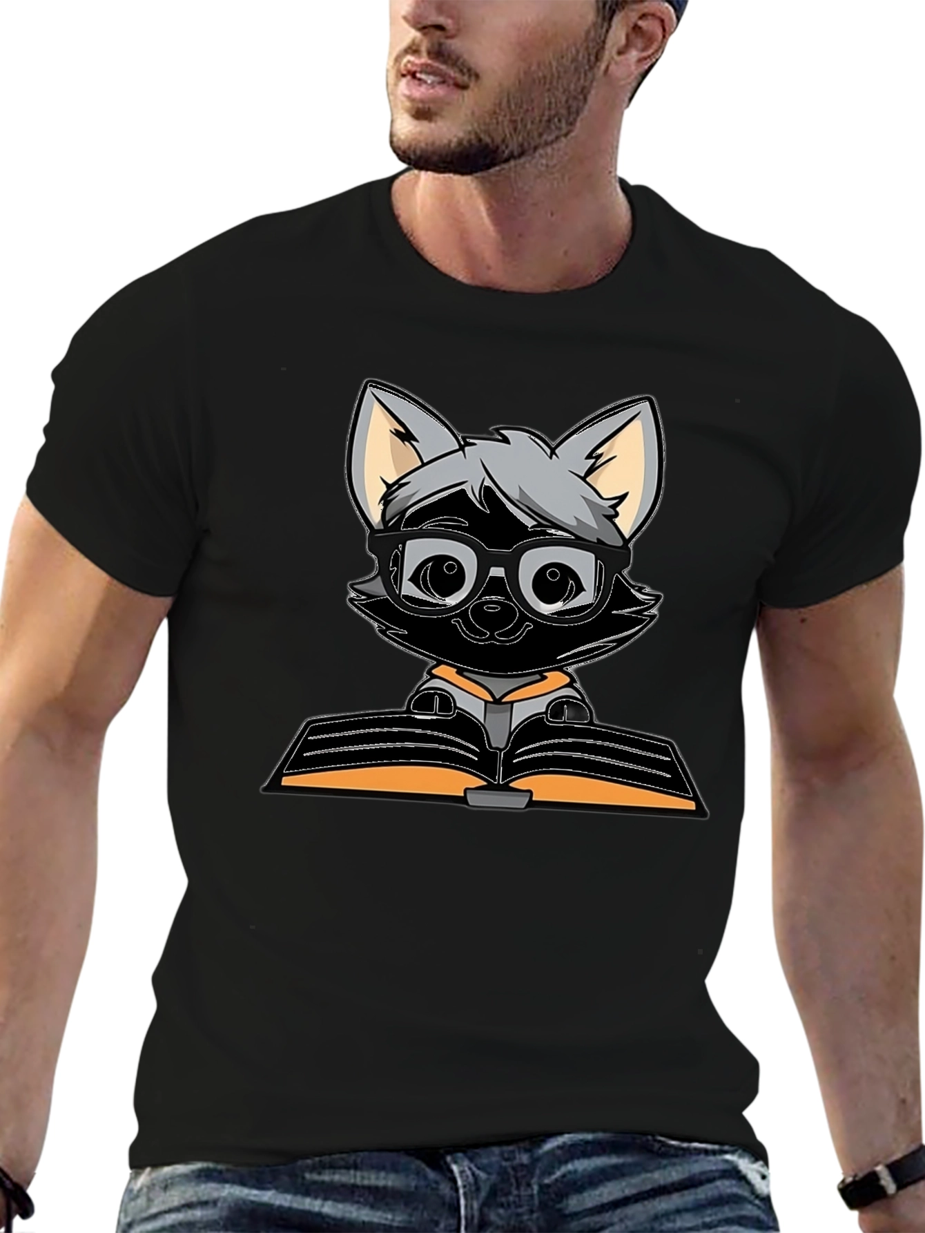 Bookish Fox T-Shirt - Reading is Cool!