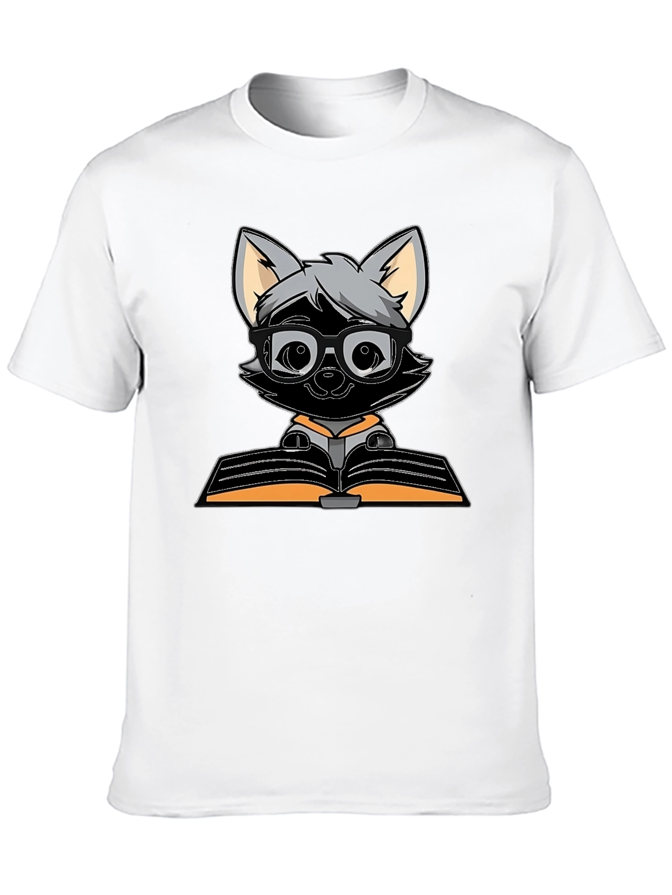 Bookish Fox T-Shirt - Reading is Cool!