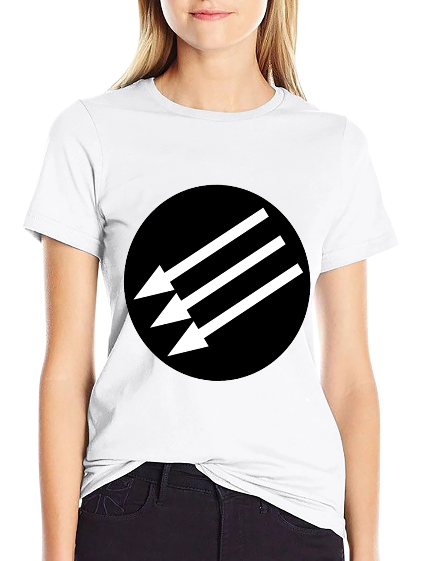 Antifascist Arrows T-Shirt - Black