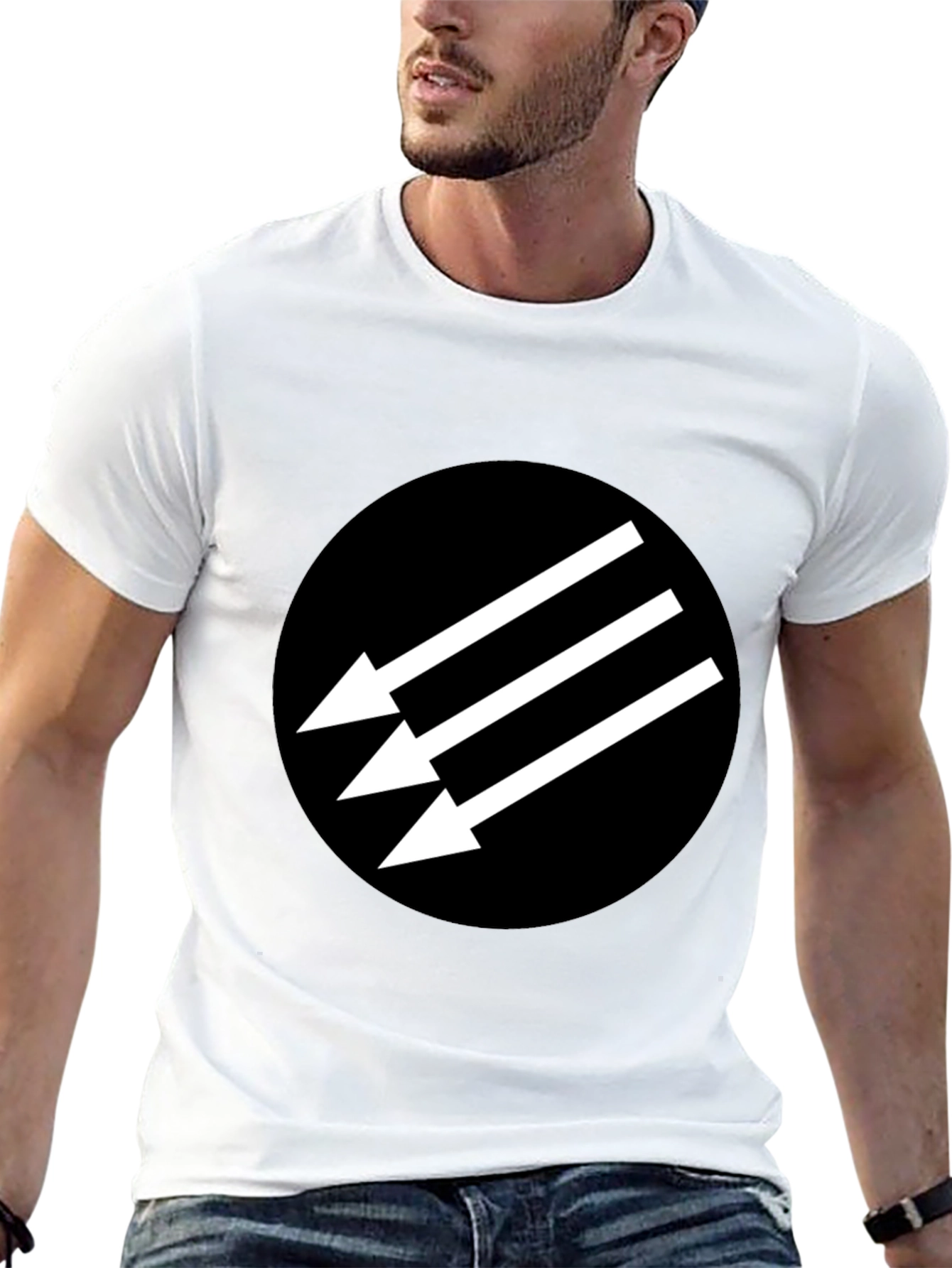 Antifascist Arrows T-Shirt - Black