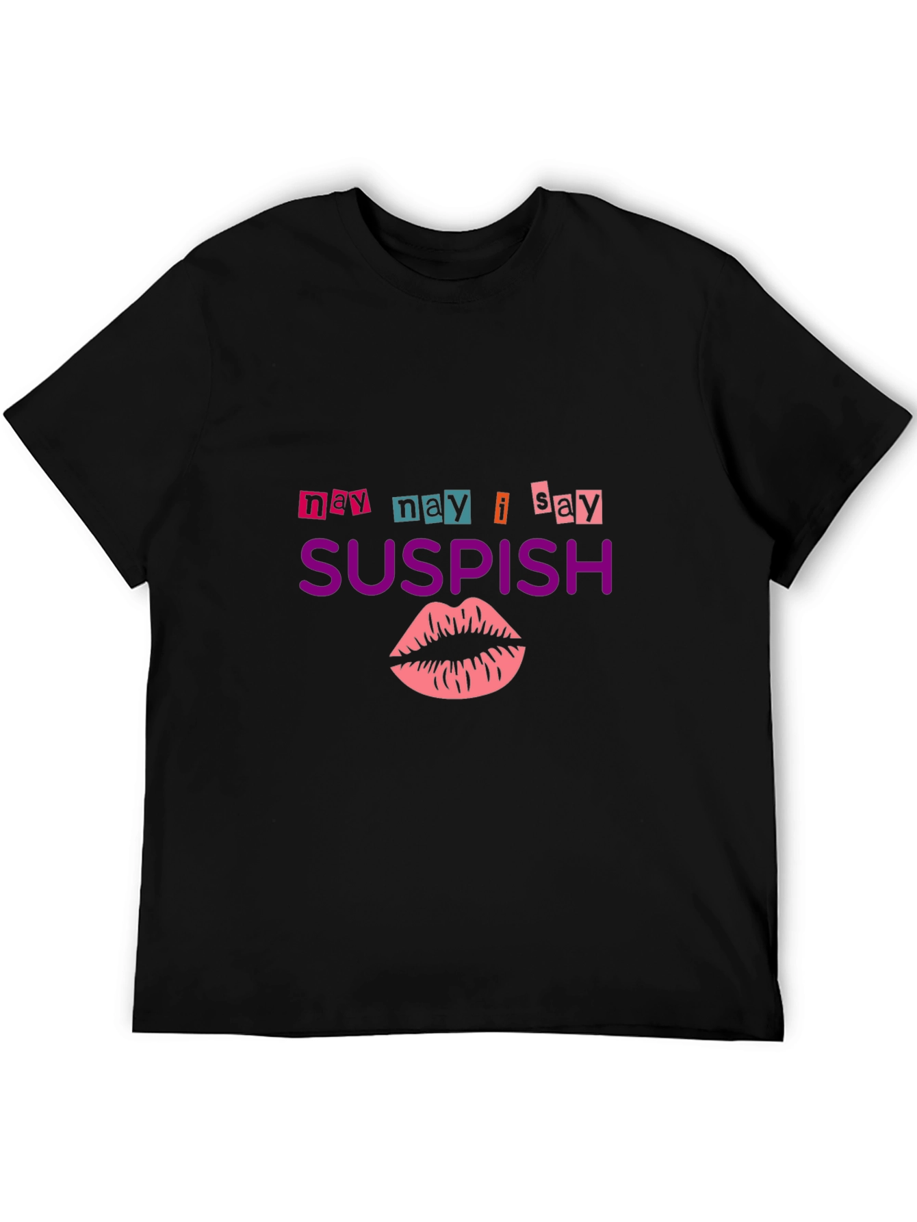 Suspish T-Shirt - Funny Lip Design