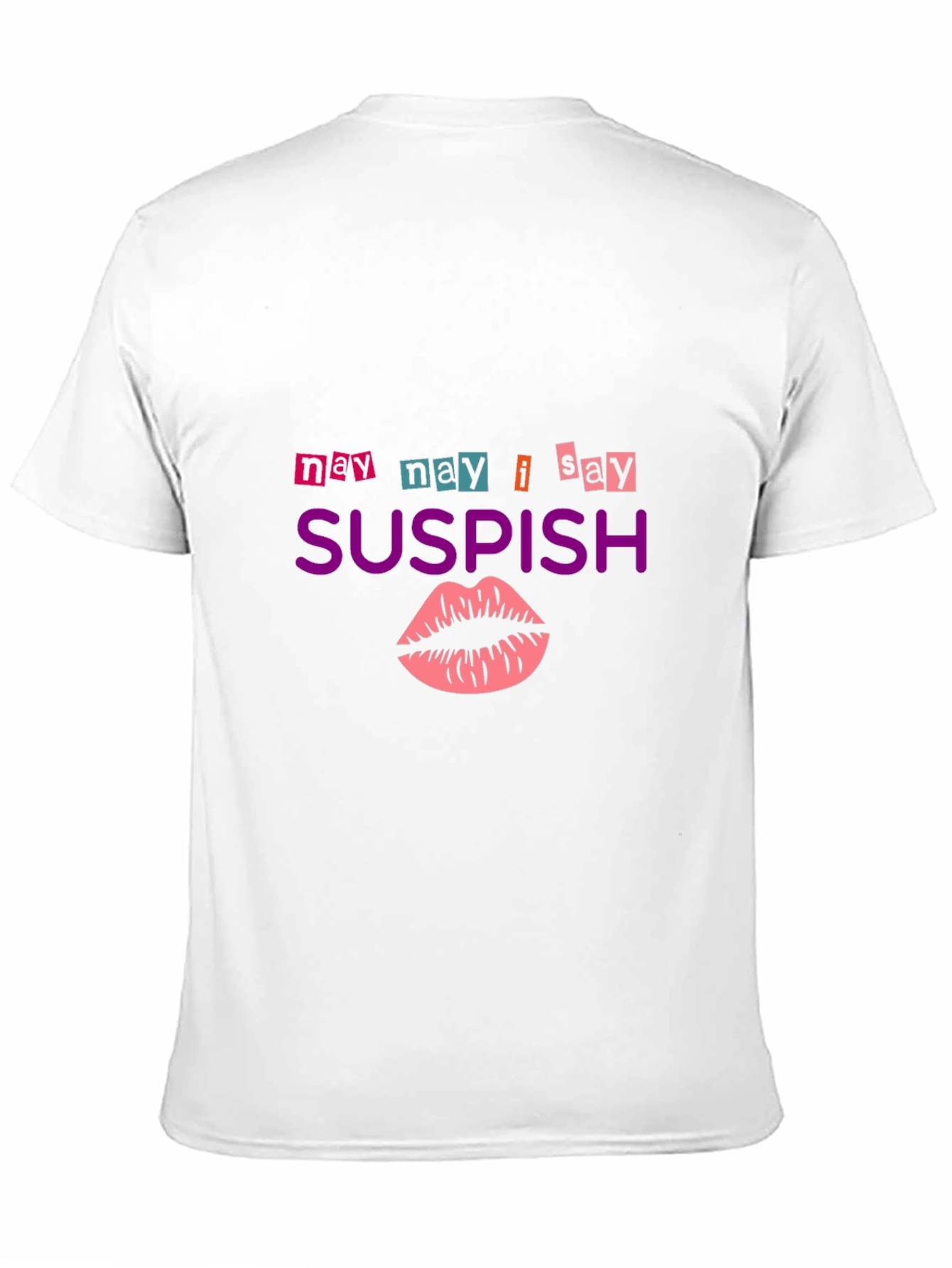 Suspish T-Shirt - Funny Lip Design
