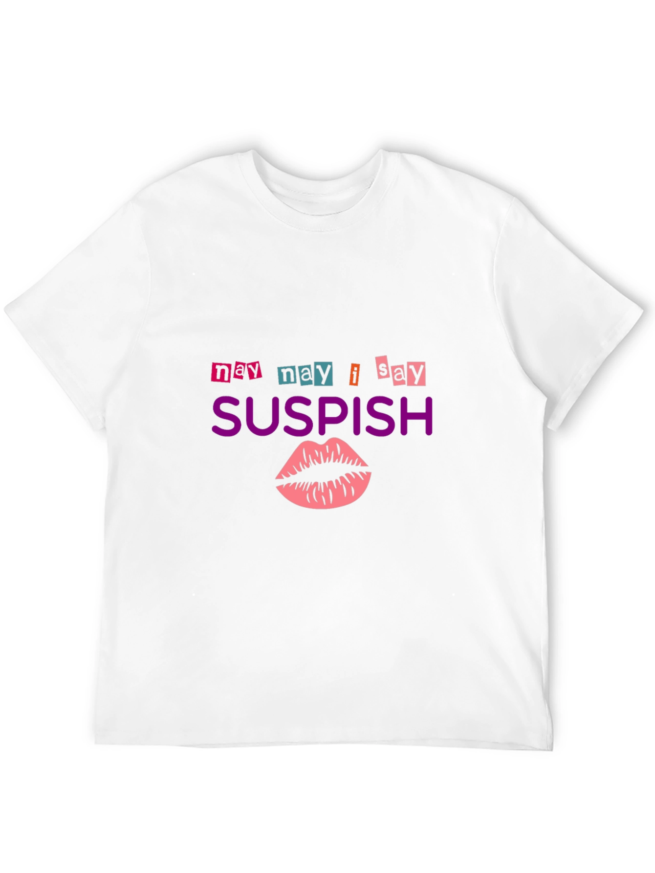 Suspish T-Shirt - Funny Lip Design
