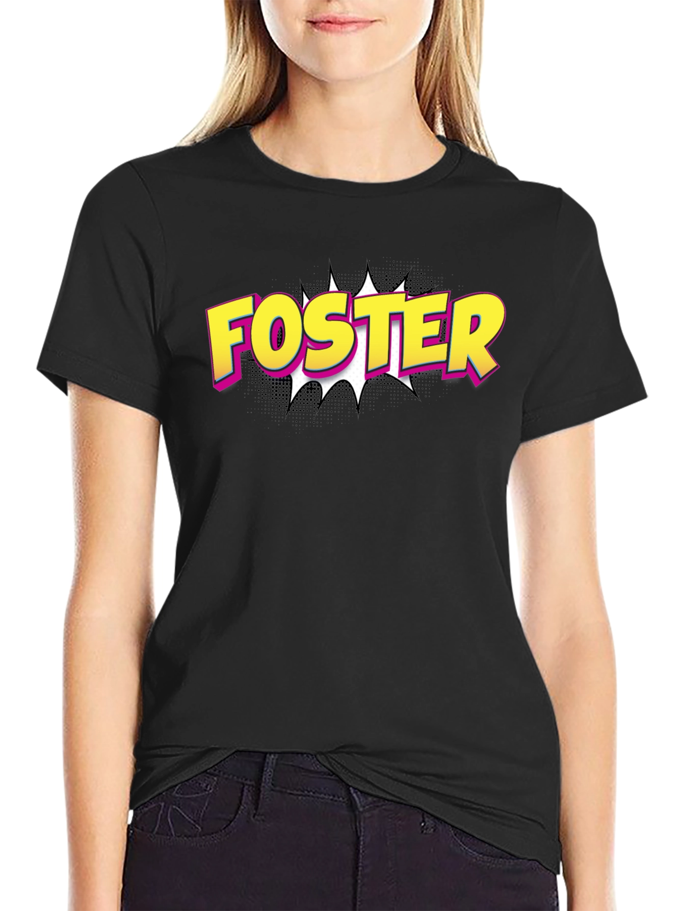 Foster Comic Style T-Shirt