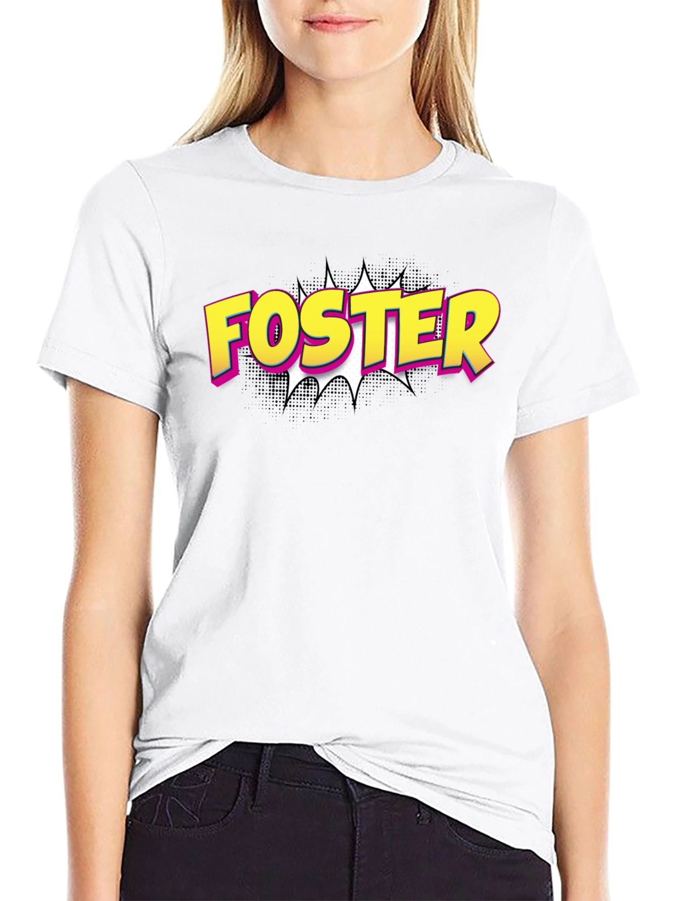 Foster Comic Style T-Shirt