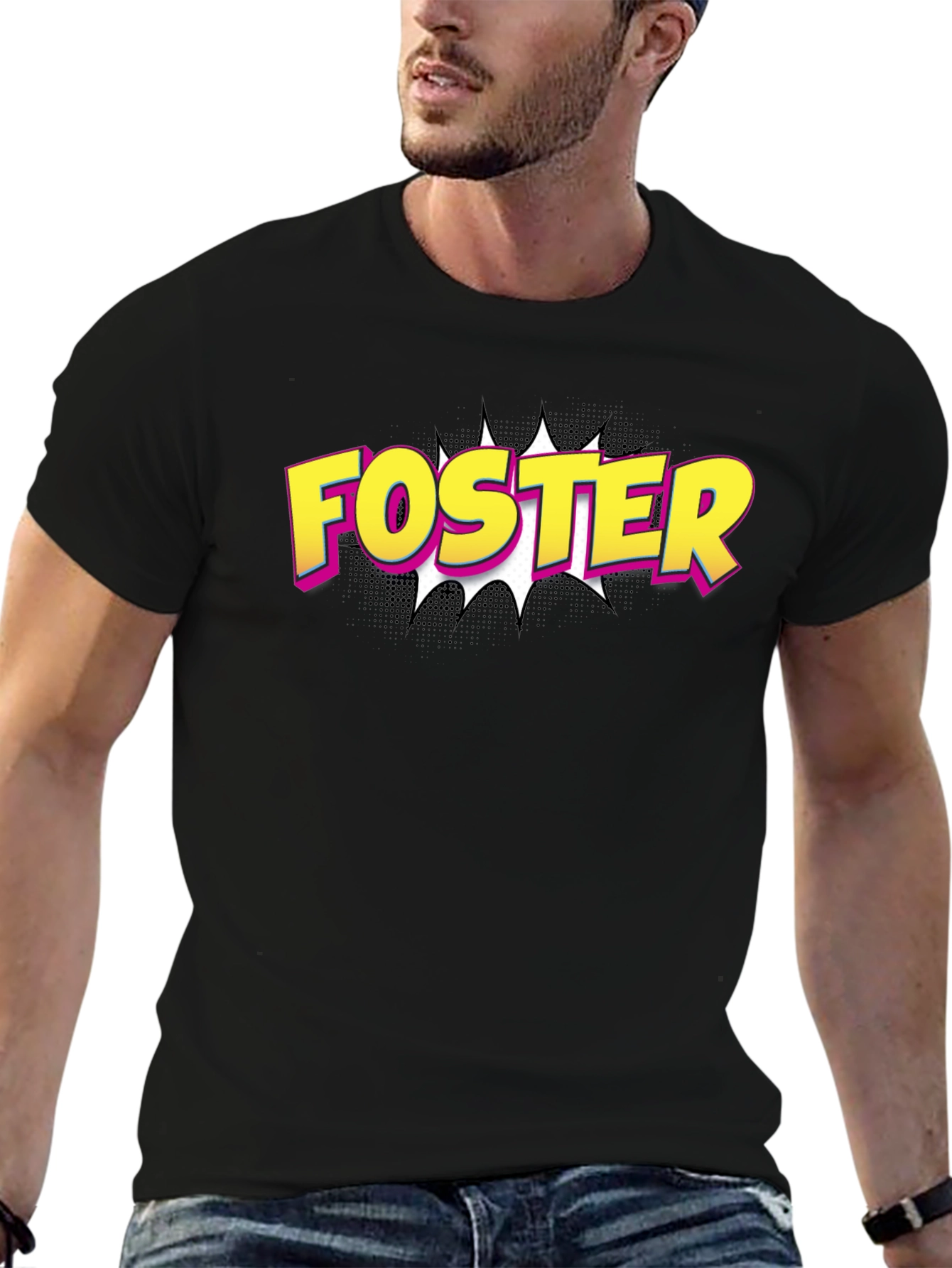 Foster Comic Style T-Shirt