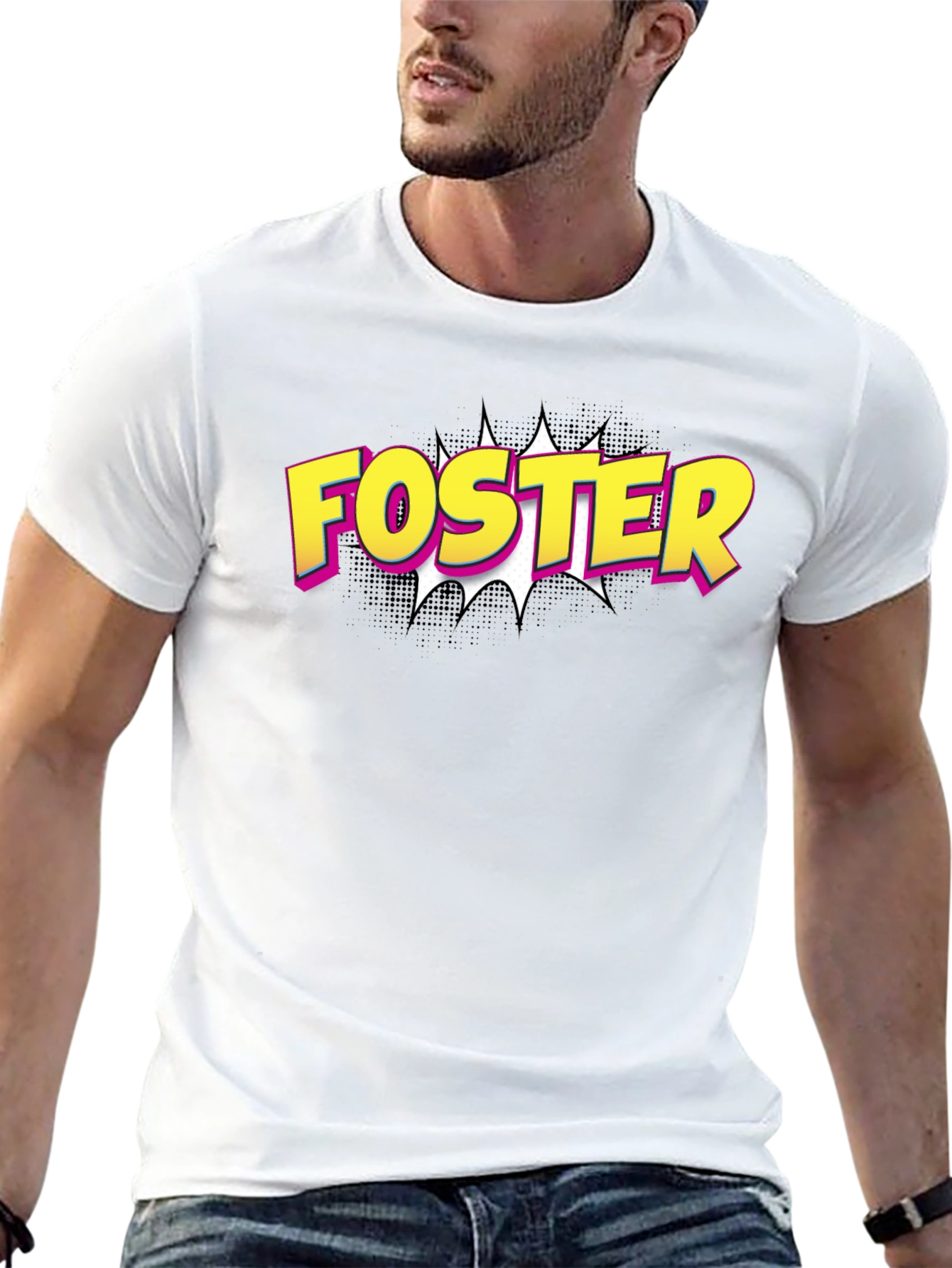 Foster Comic Style T-Shirt