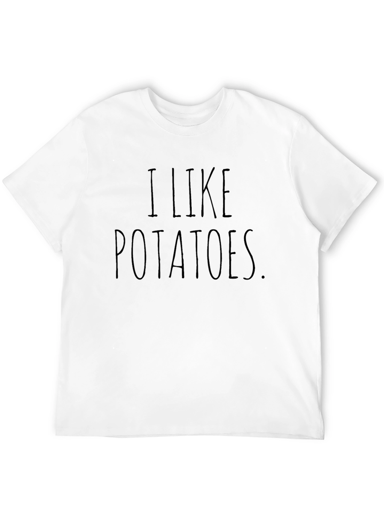 I Like Potatoes T-Shirt - Funny Foodie Tee