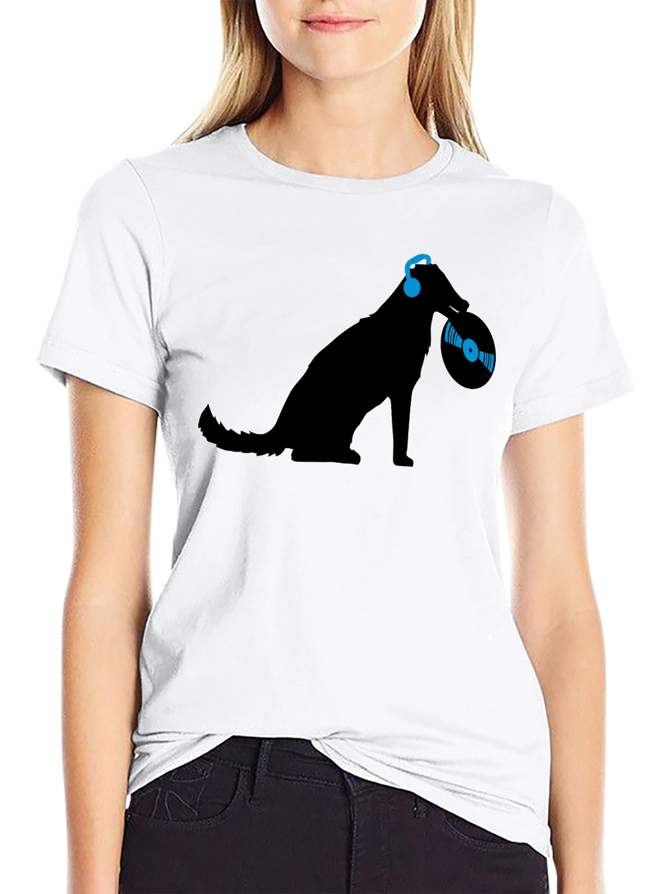 Dog DJ T-Shirt - Cool Canine Music Lover Tee