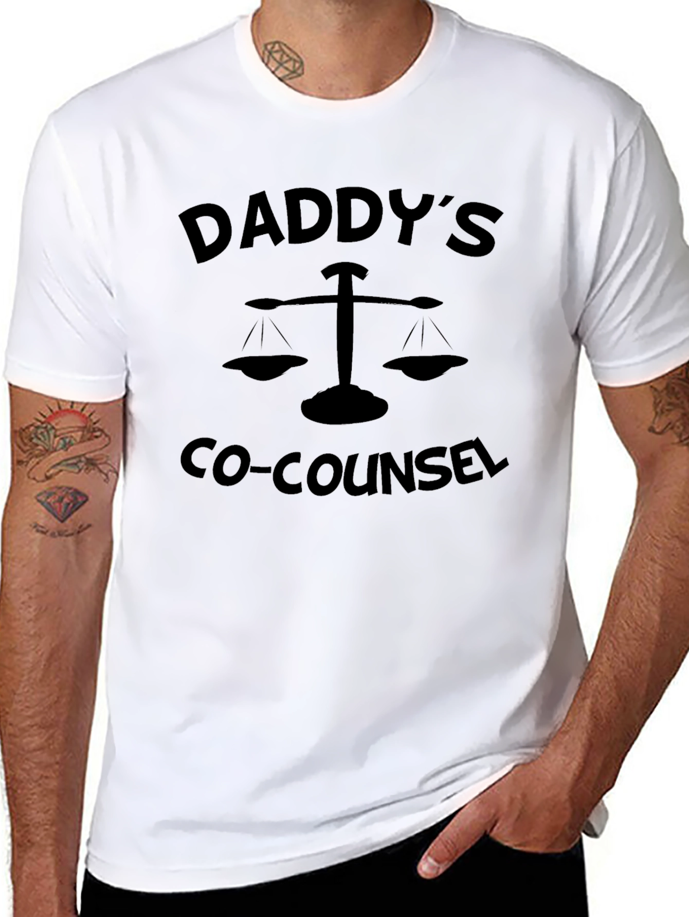 Daddys Co-Counsel T-Shirt - Legal Parent Apparel
