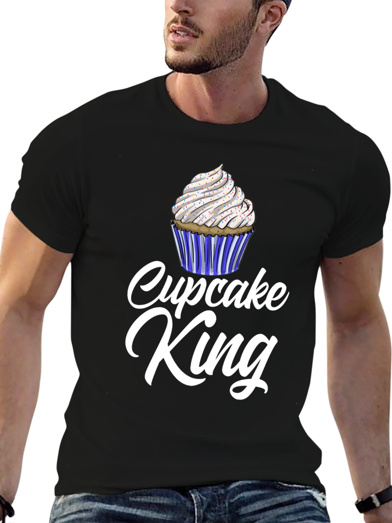 Cupcake King Graphic T-Shirt