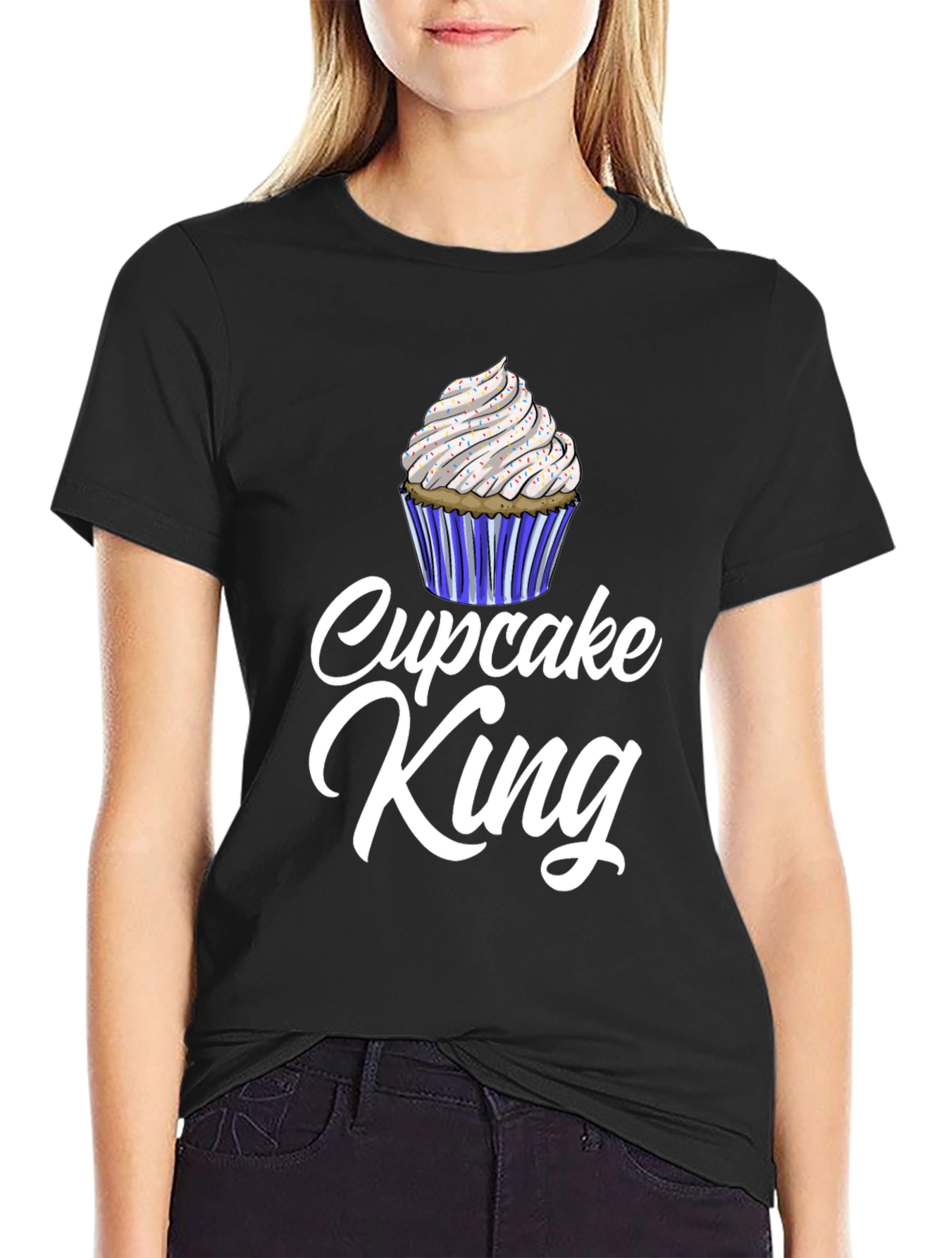 Cupcake King Graphic T-Shirt