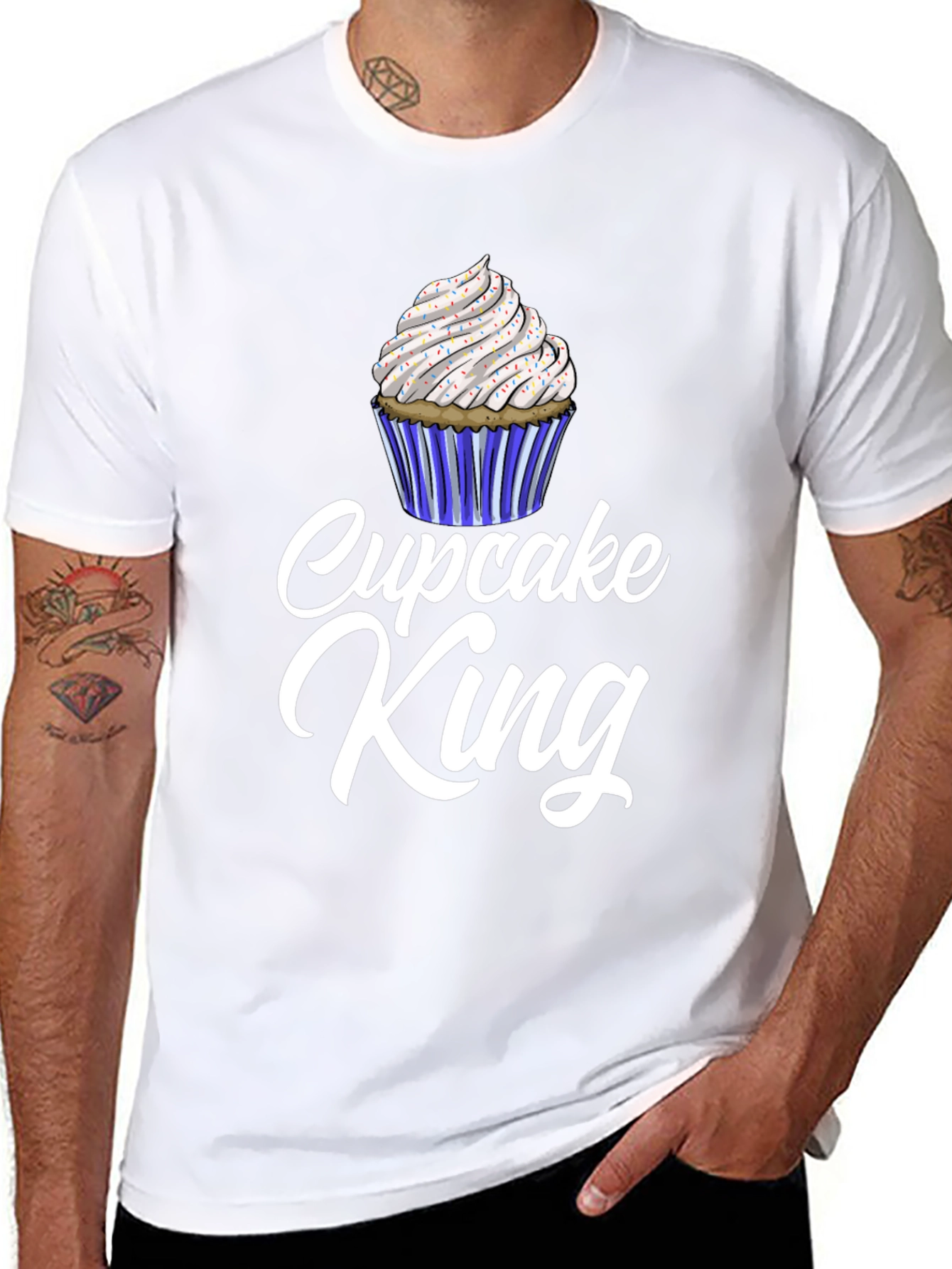 Cupcake King Graphic T-Shirt