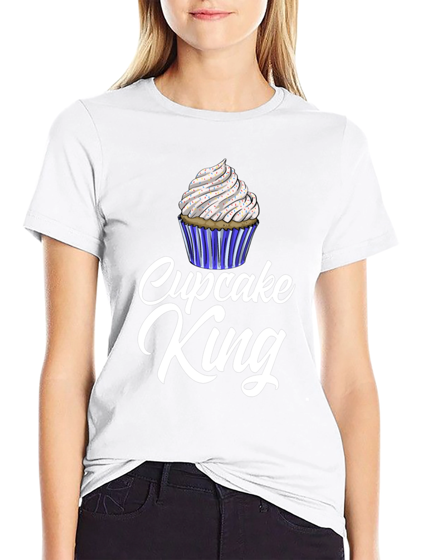 Cupcake King Graphic T-Shirt