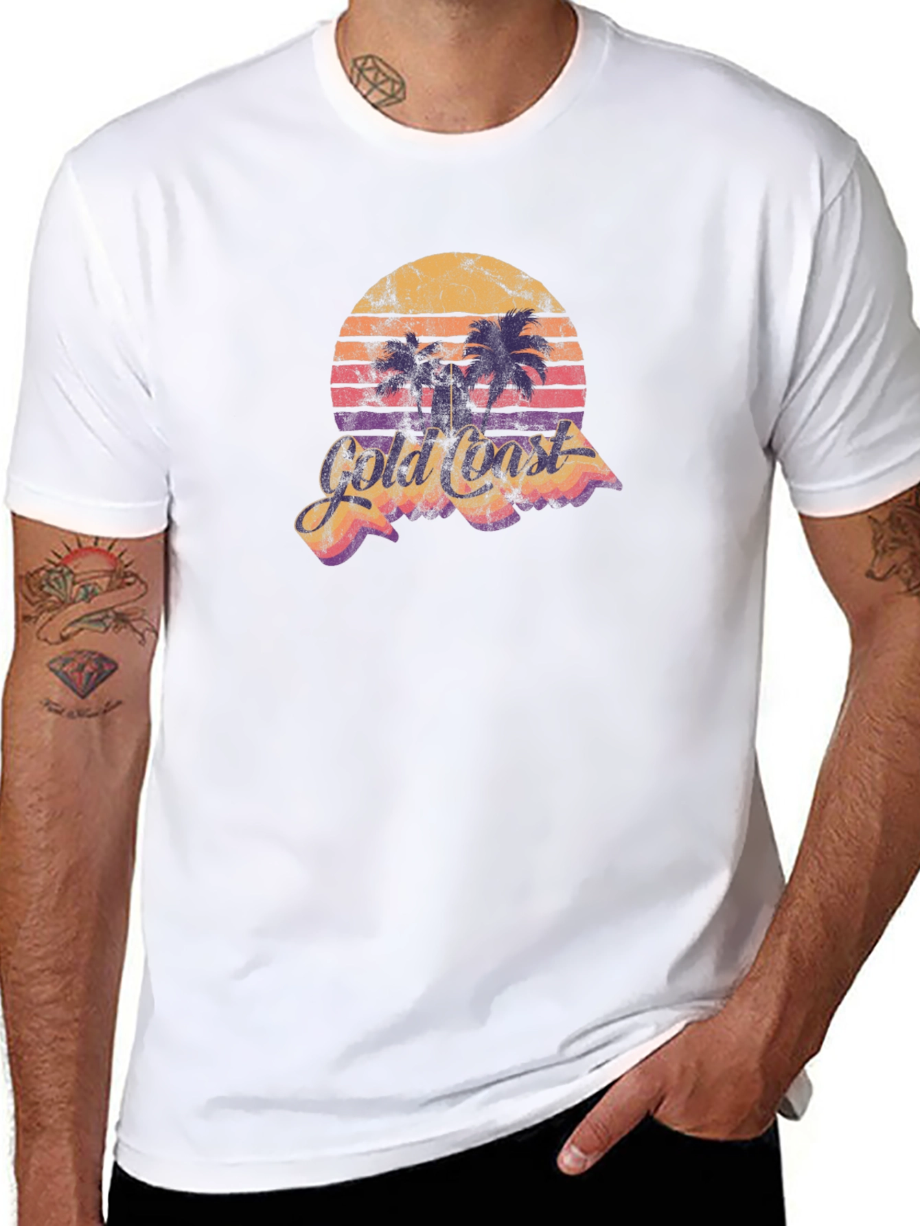 Retro Gold Coast T-Shirt