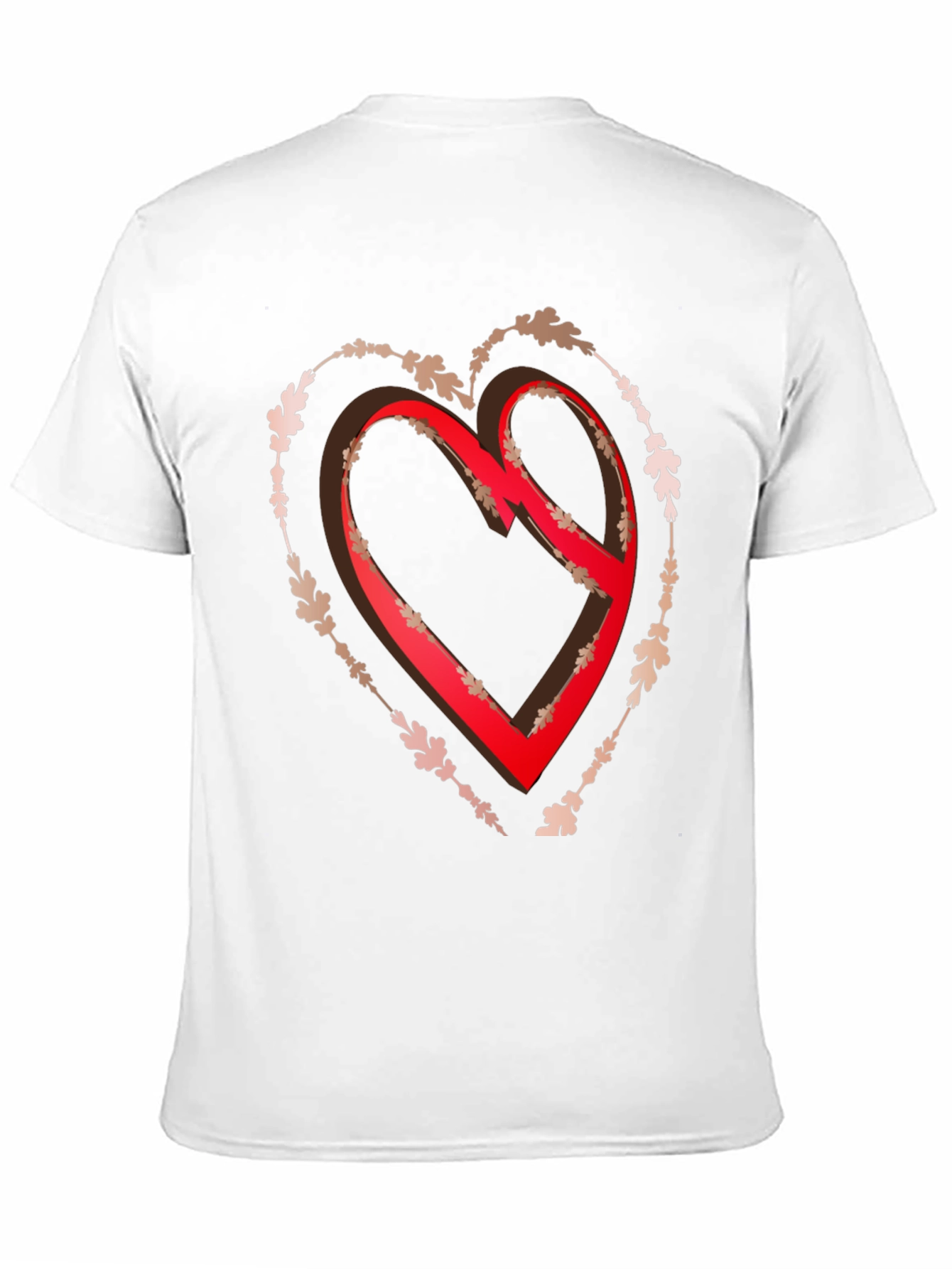 Heart Graphic Tee - Black