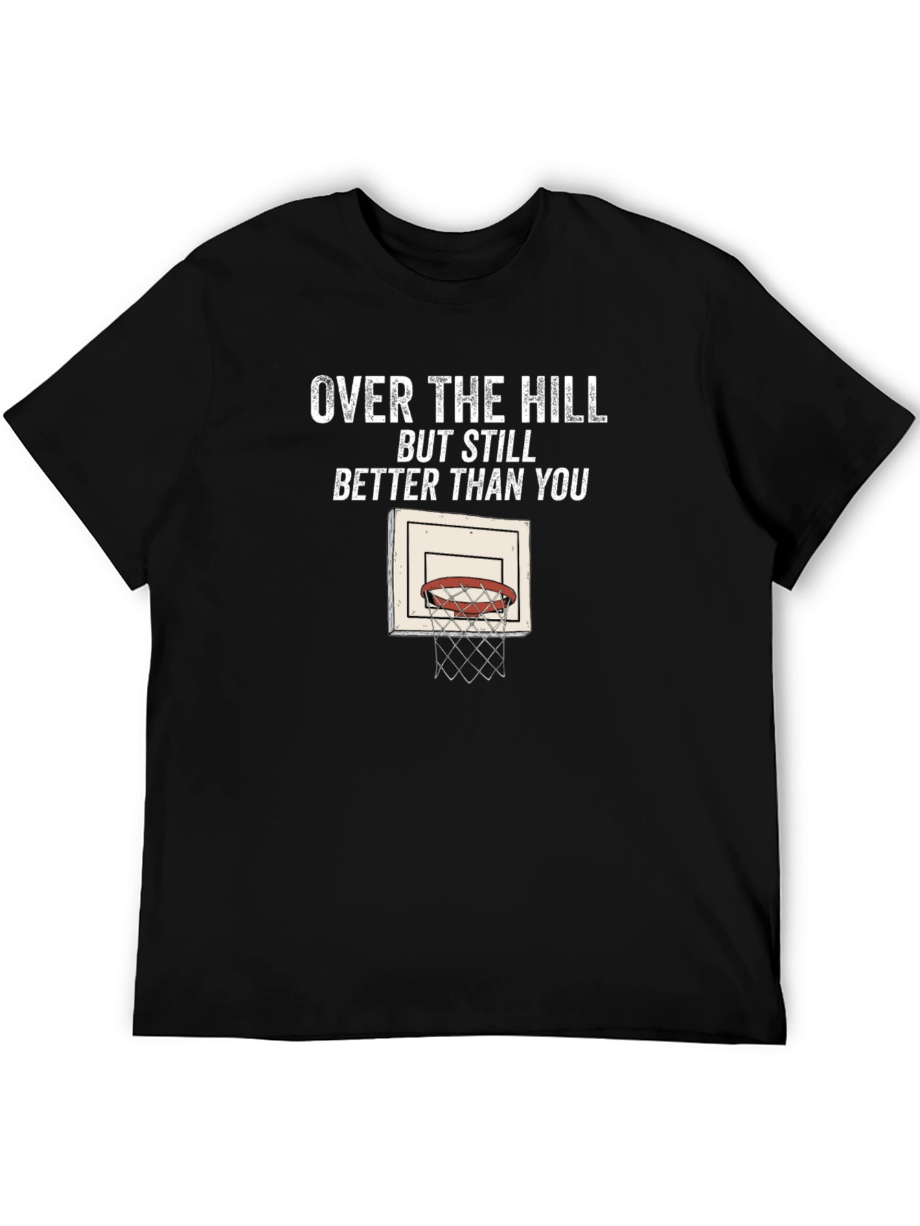Over The Hill Basketball T-Shirt