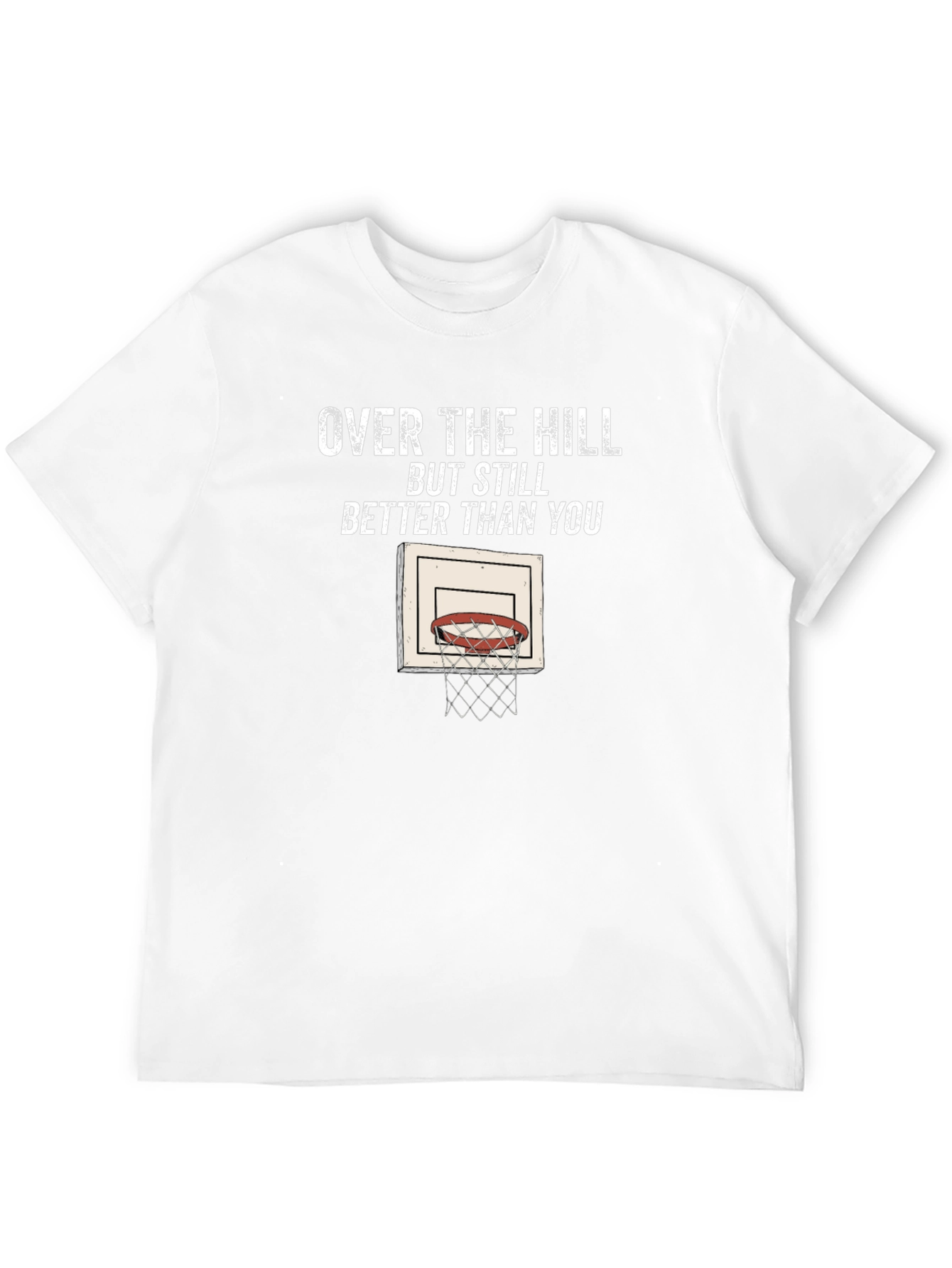 Over The Hill Basketball T-Shirt