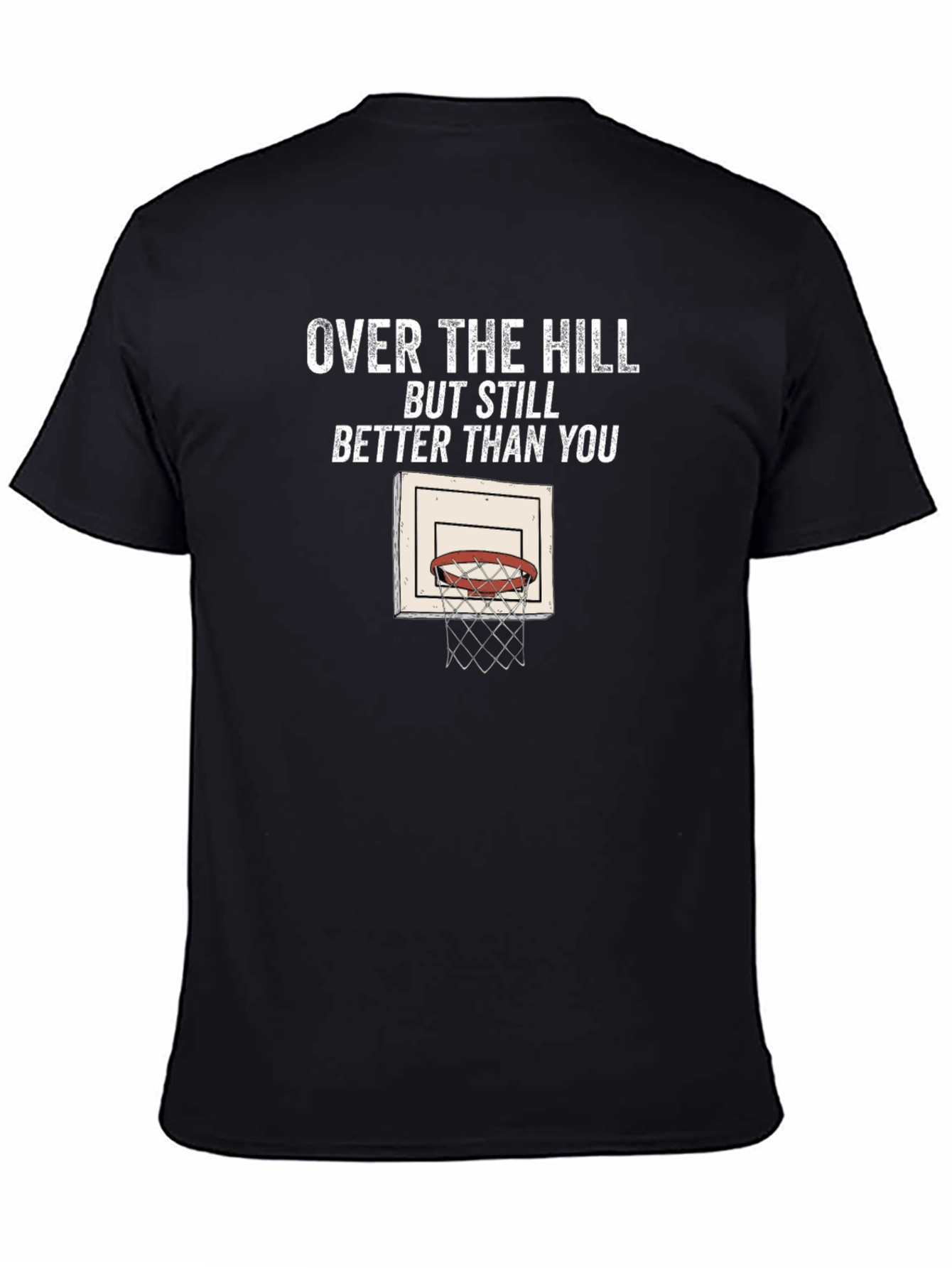 Over The Hill Basketball T-Shirt