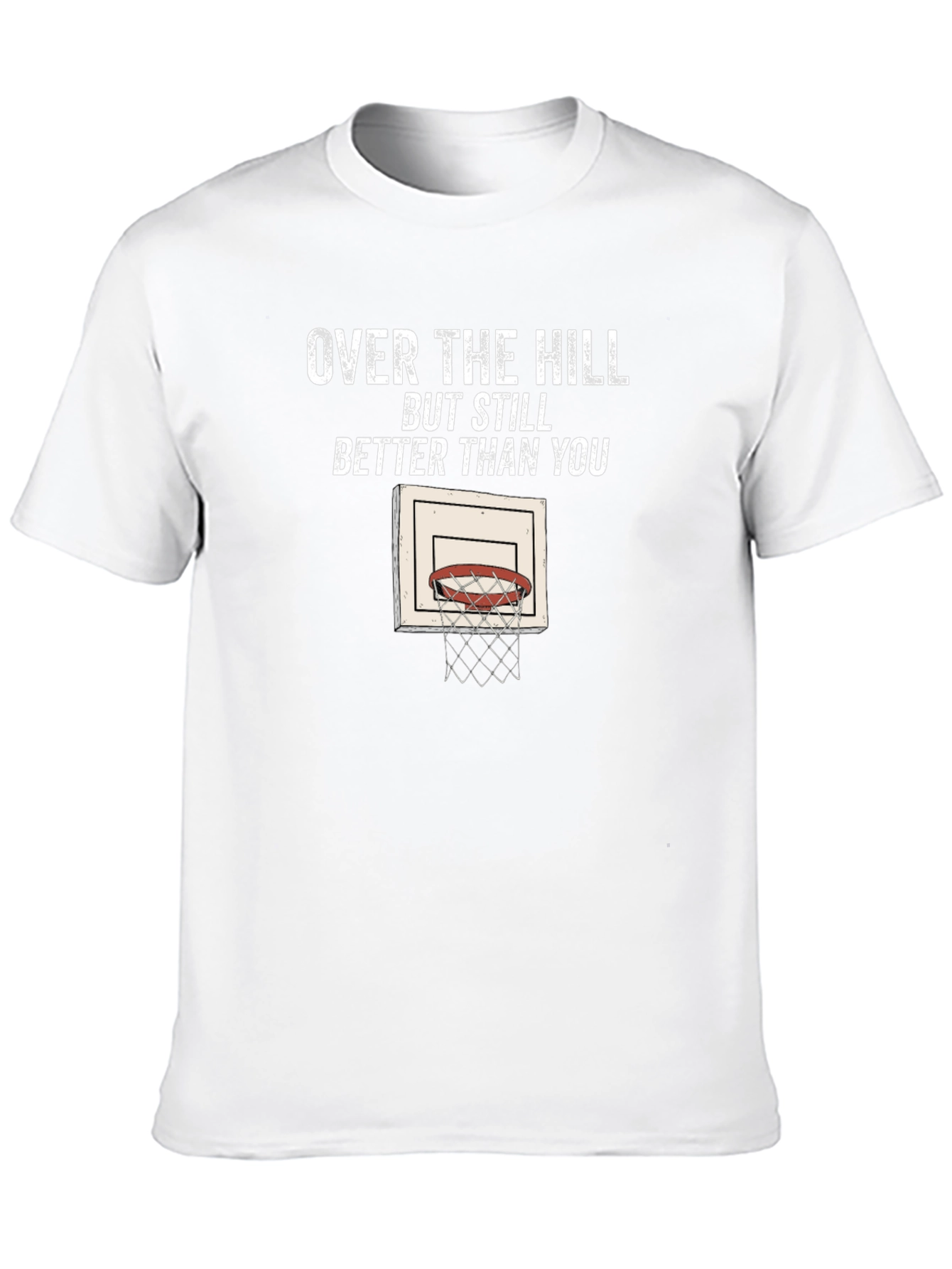 Over The Hill Basketball T-Shirt