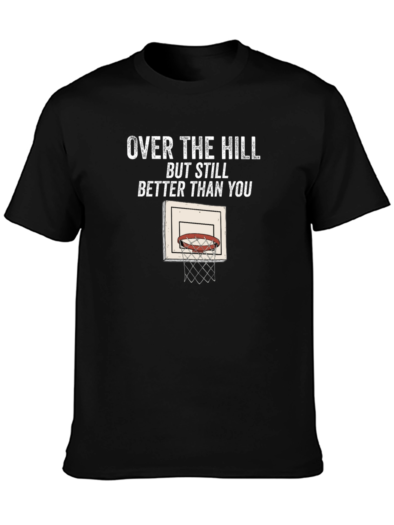 Over The Hill Basketball T-Shirt
