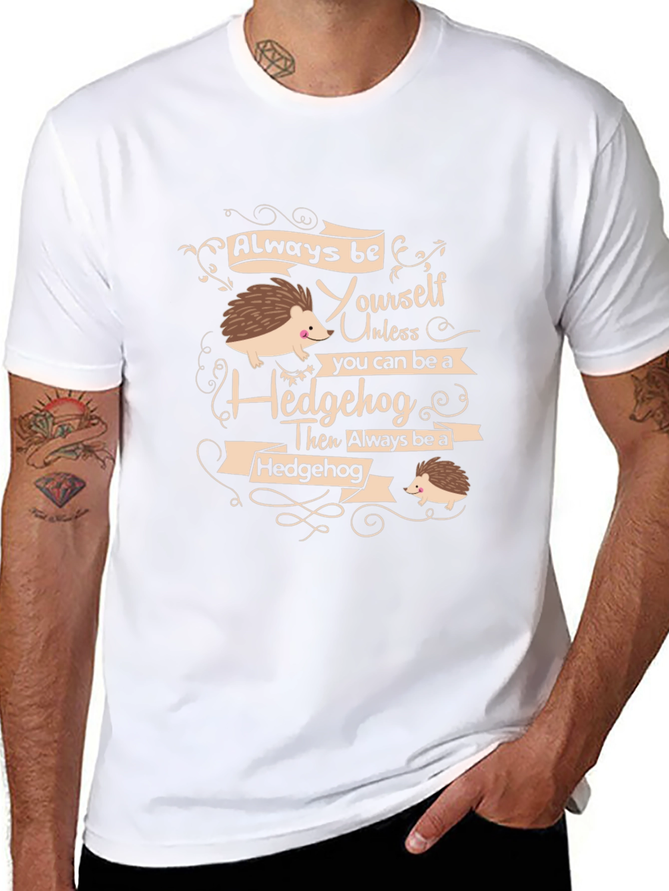 Always Be Yourself Hedgehog T-Shirt