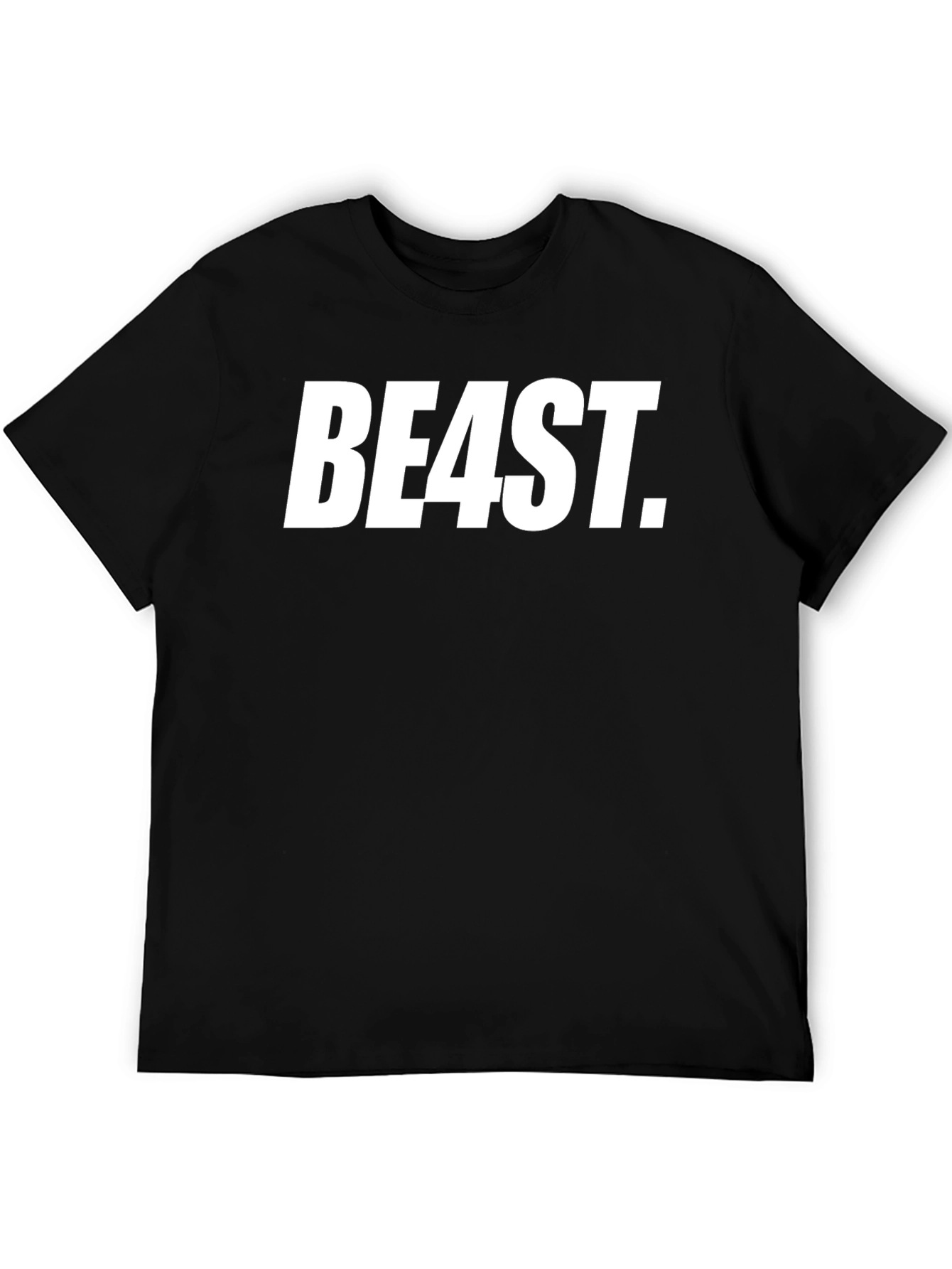 BE4ST. Graphic T-Shirt Black