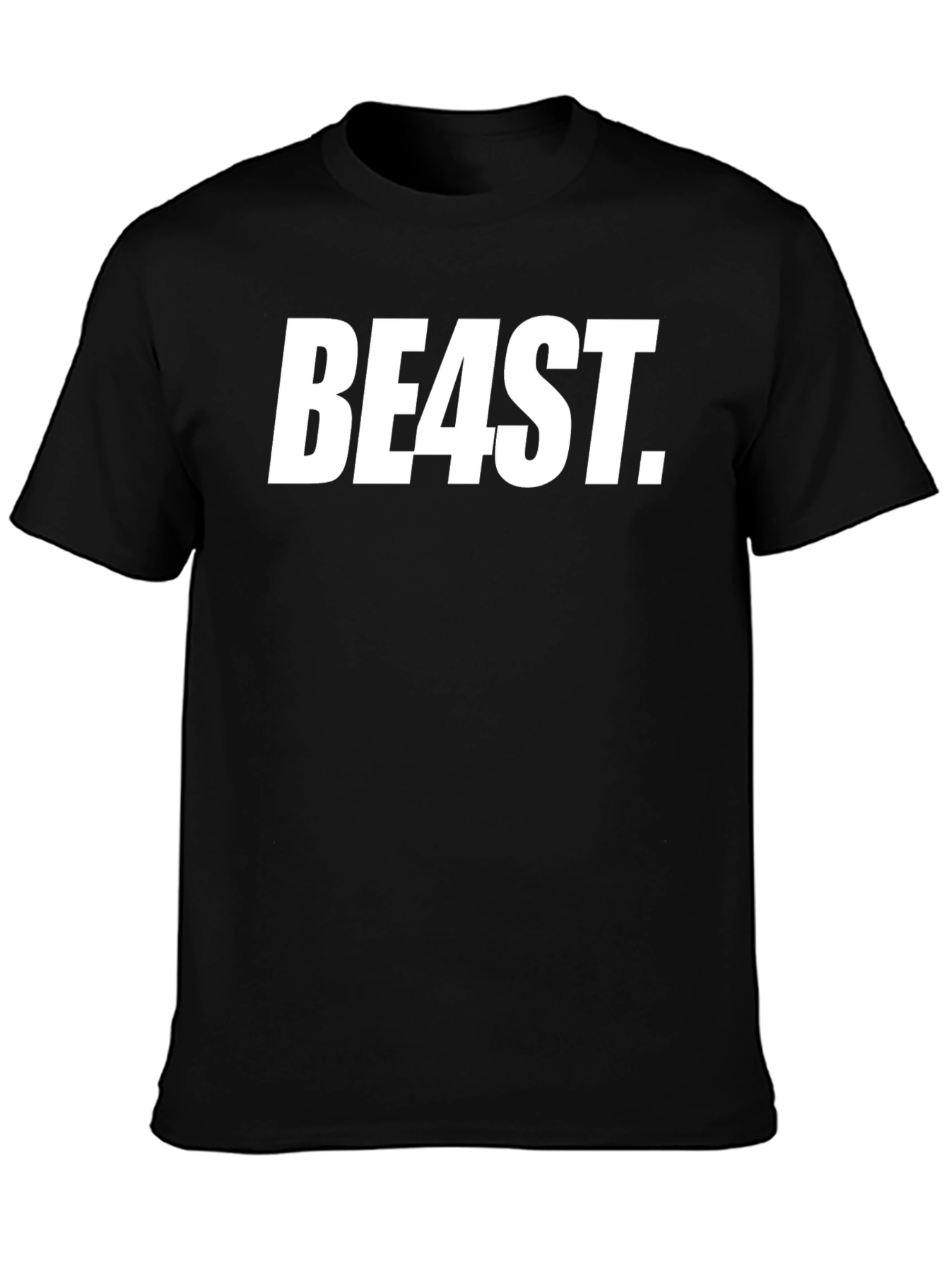 BE4ST. Graphic T-Shirt Black