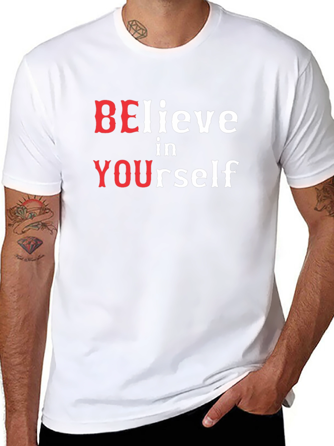 Believe in Yourself T-Shirt - Motivational Tee