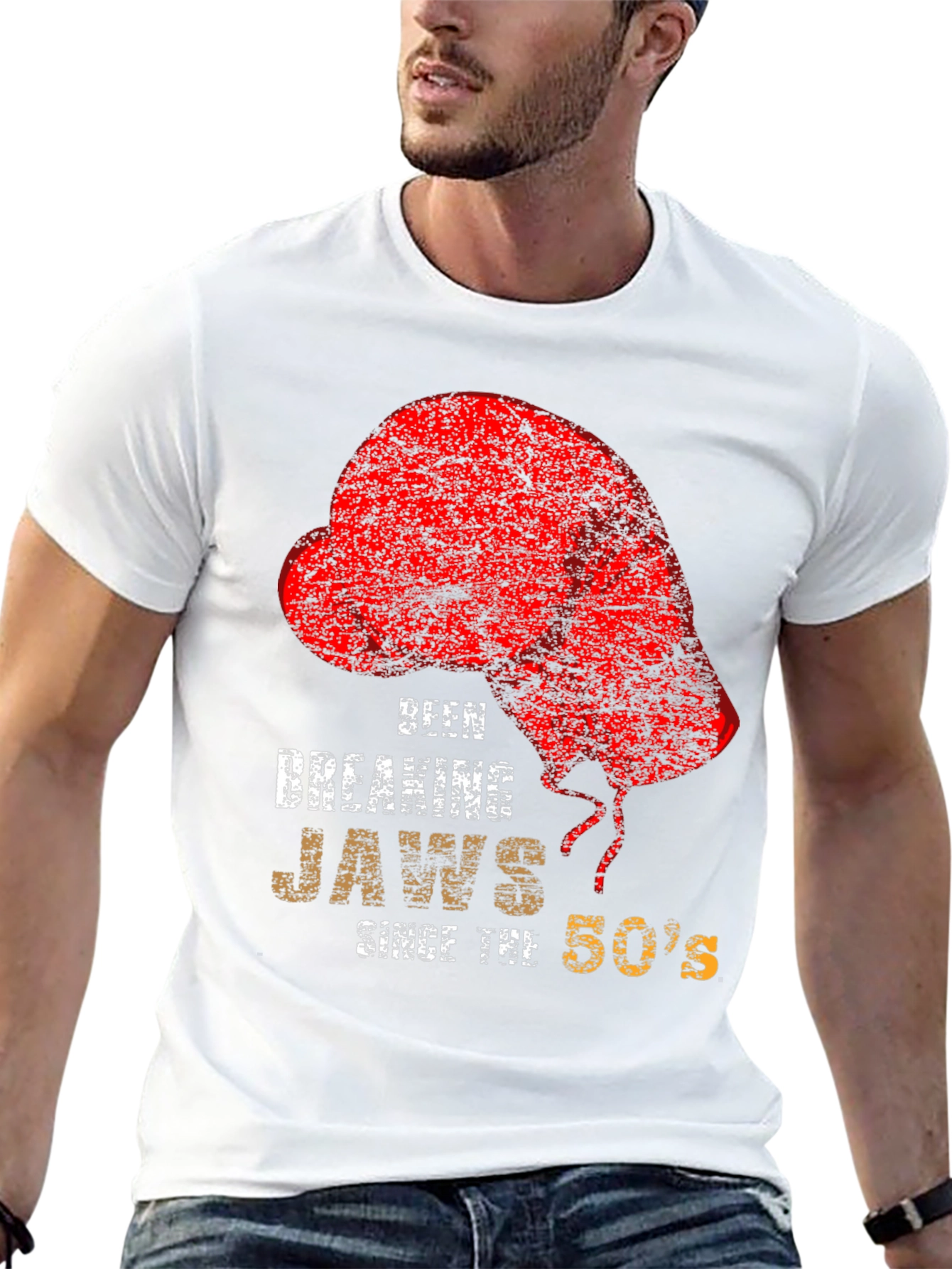 Breaking Jaws Since The 50s Graphic T-Shirt