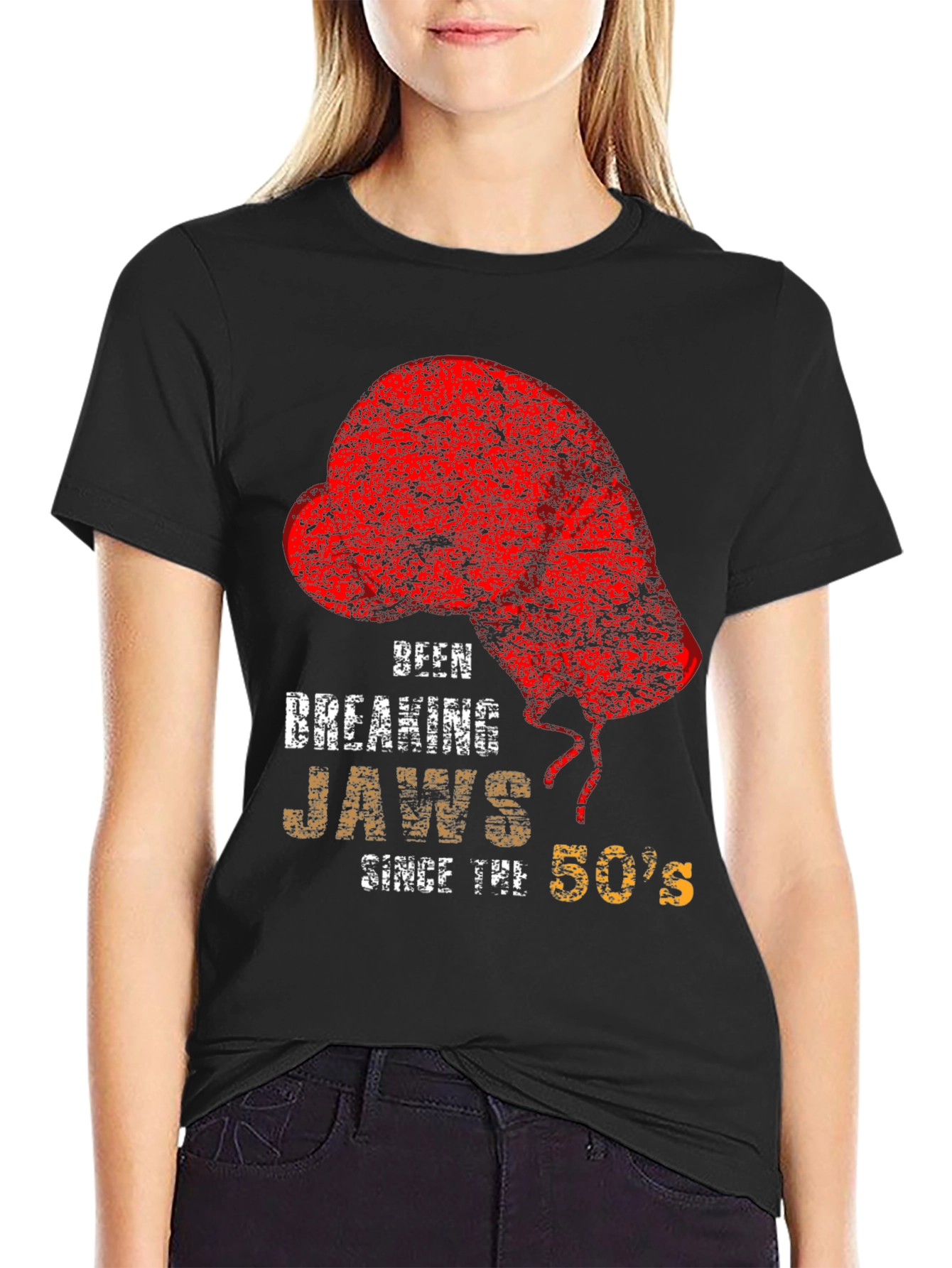 Breaking Jaws Since The 50s Graphic T-Shirt