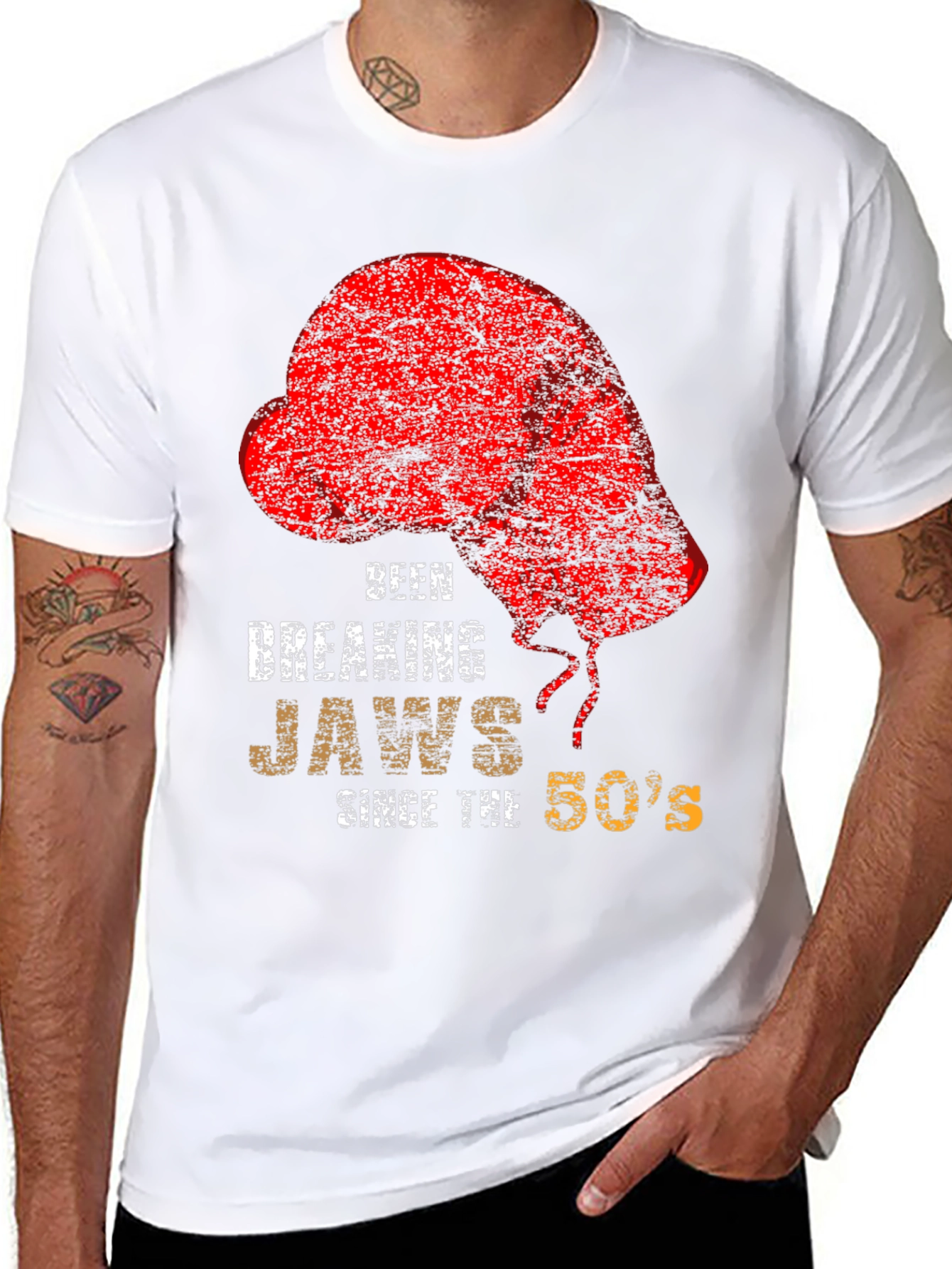Breaking Jaws Since The 50s Graphic T-Shirt