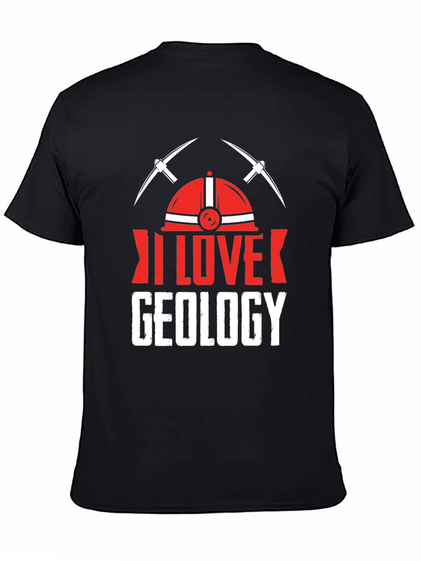 I Love Geology T-Shirt - Geologist Miner Graphic Tee