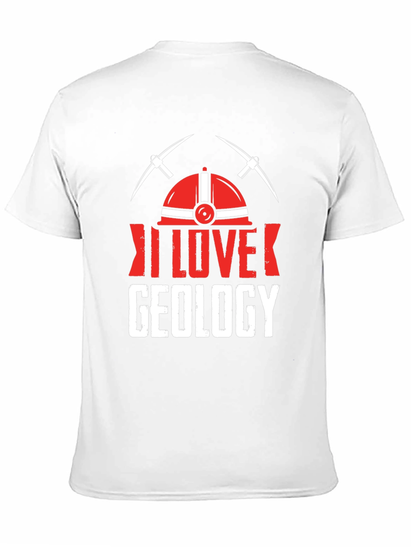I Love Geology T-Shirt - Geologist Miner Graphic Tee