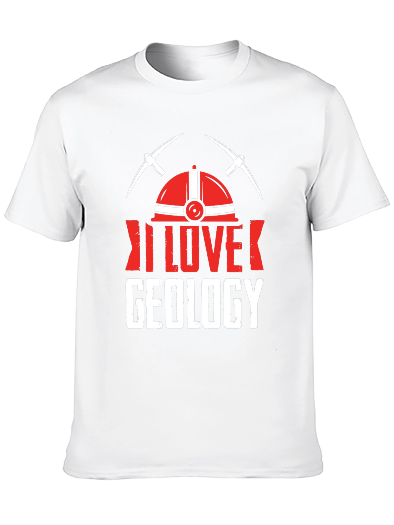 I Love Geology T-Shirt - Geologist Miner Graphic Tee