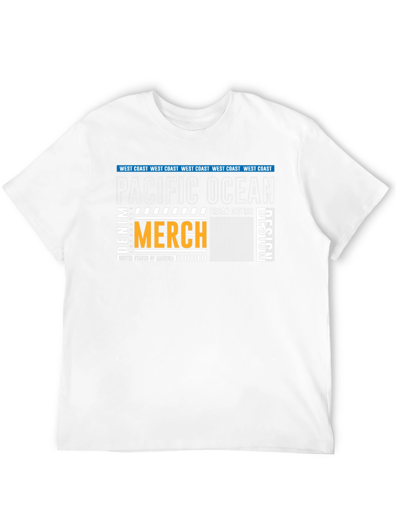 Pacific Ocean Graphic Print T-Shirt