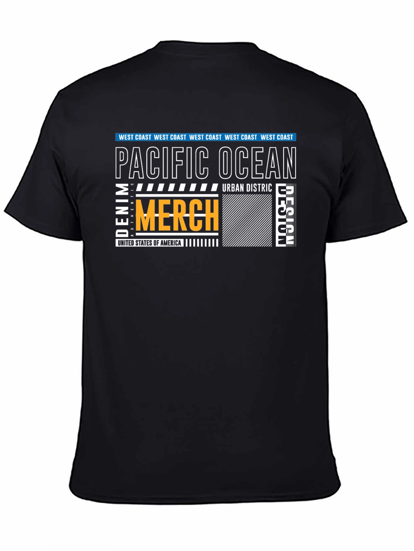 Pacific Ocean Graphic Print T-Shirt