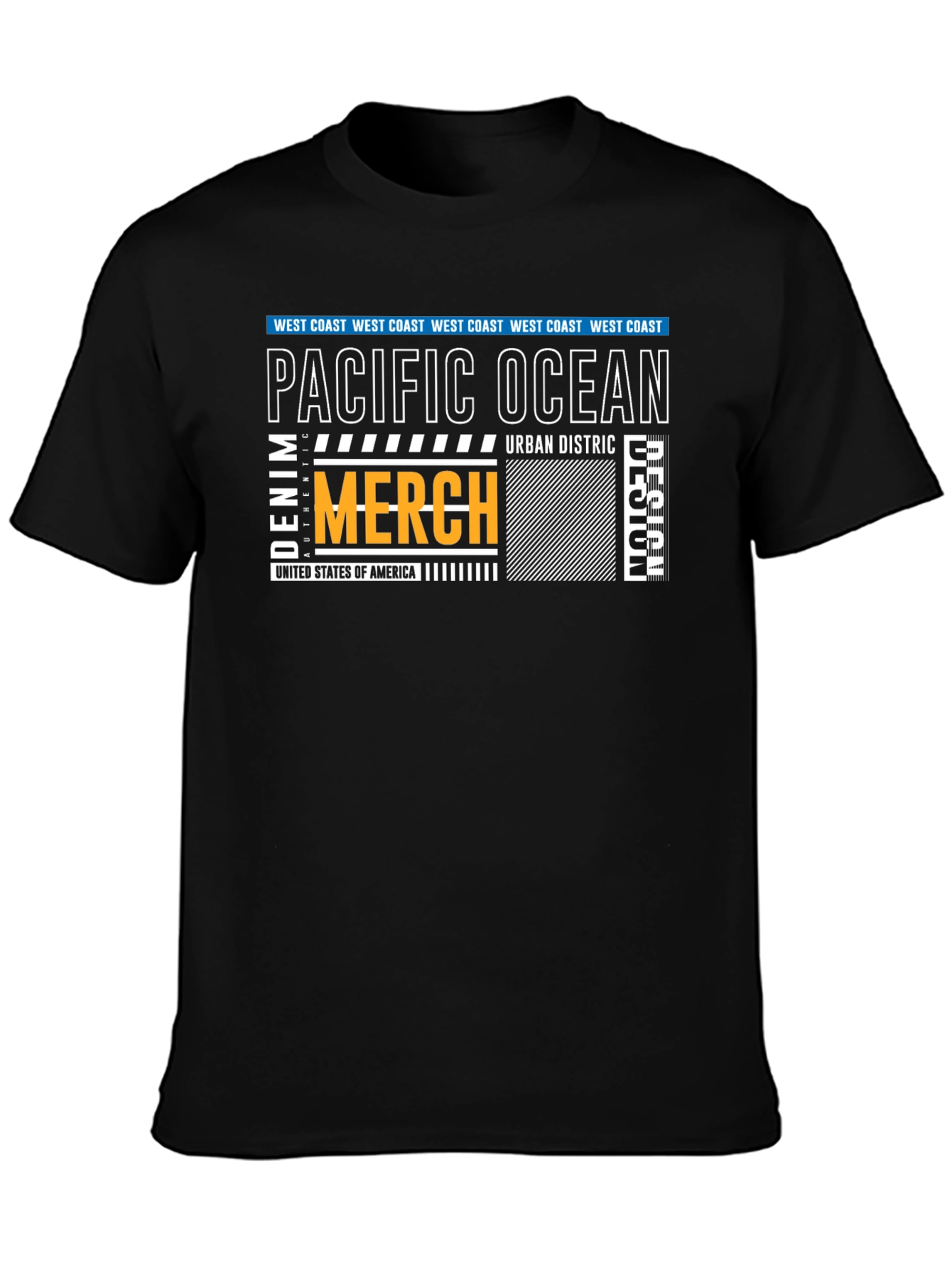 Pacific Ocean Graphic Print T-Shirt