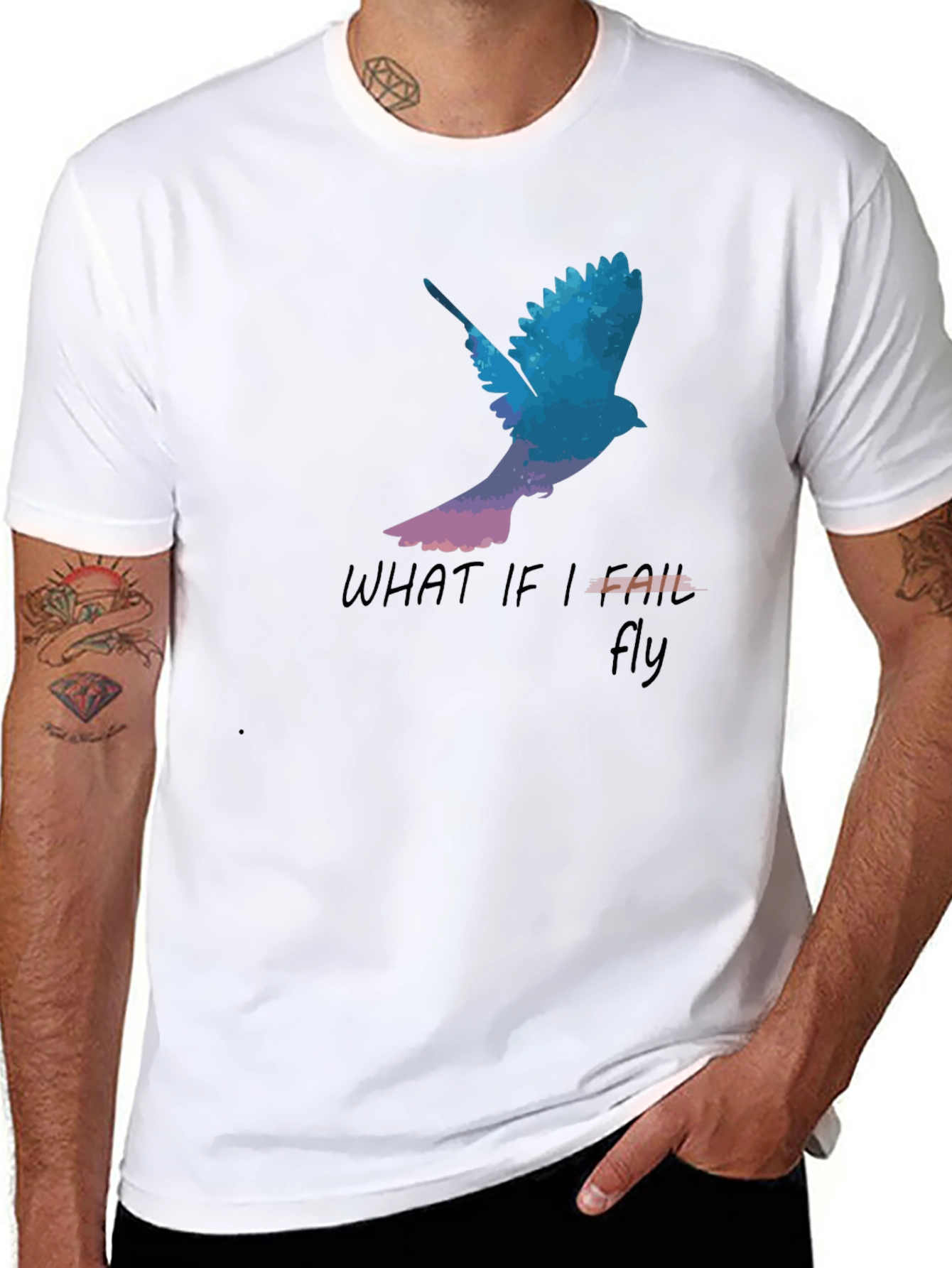 Dreamers Flight T-Shirt: What If I Can Fly