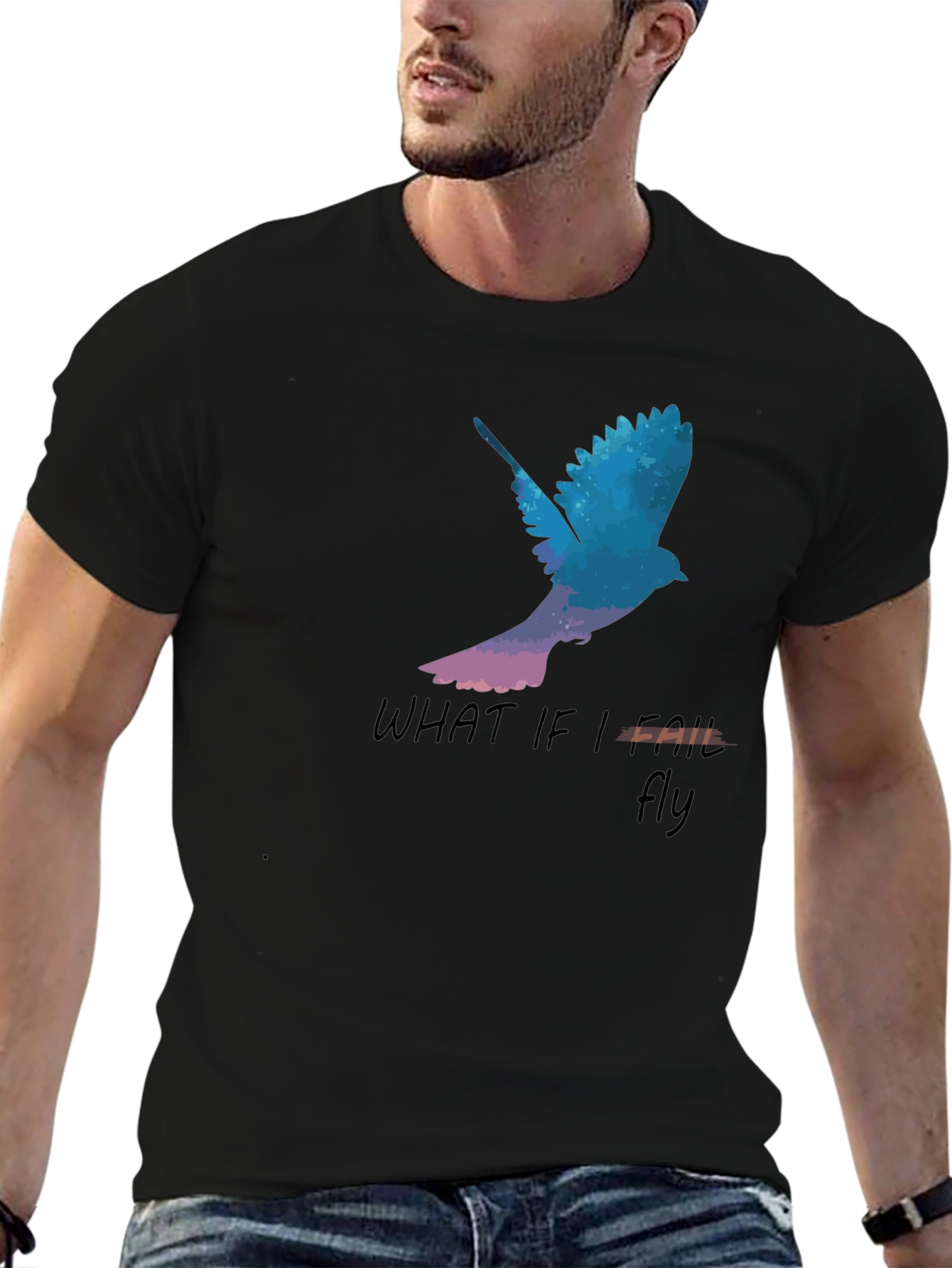 Dreamers Flight T-Shirt: What If I Can Fly
