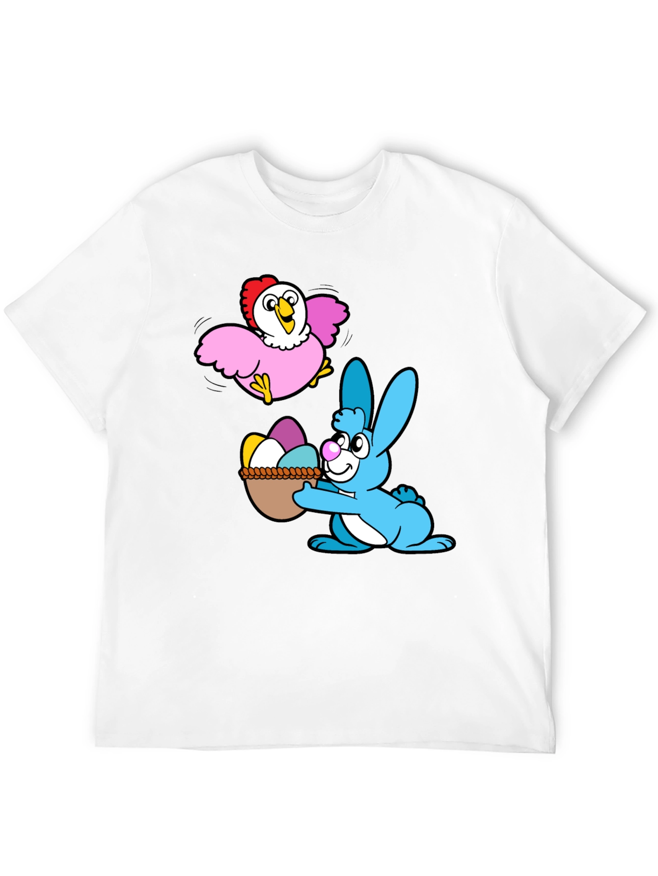 Easter Bunny & Chicken Graphic Tee