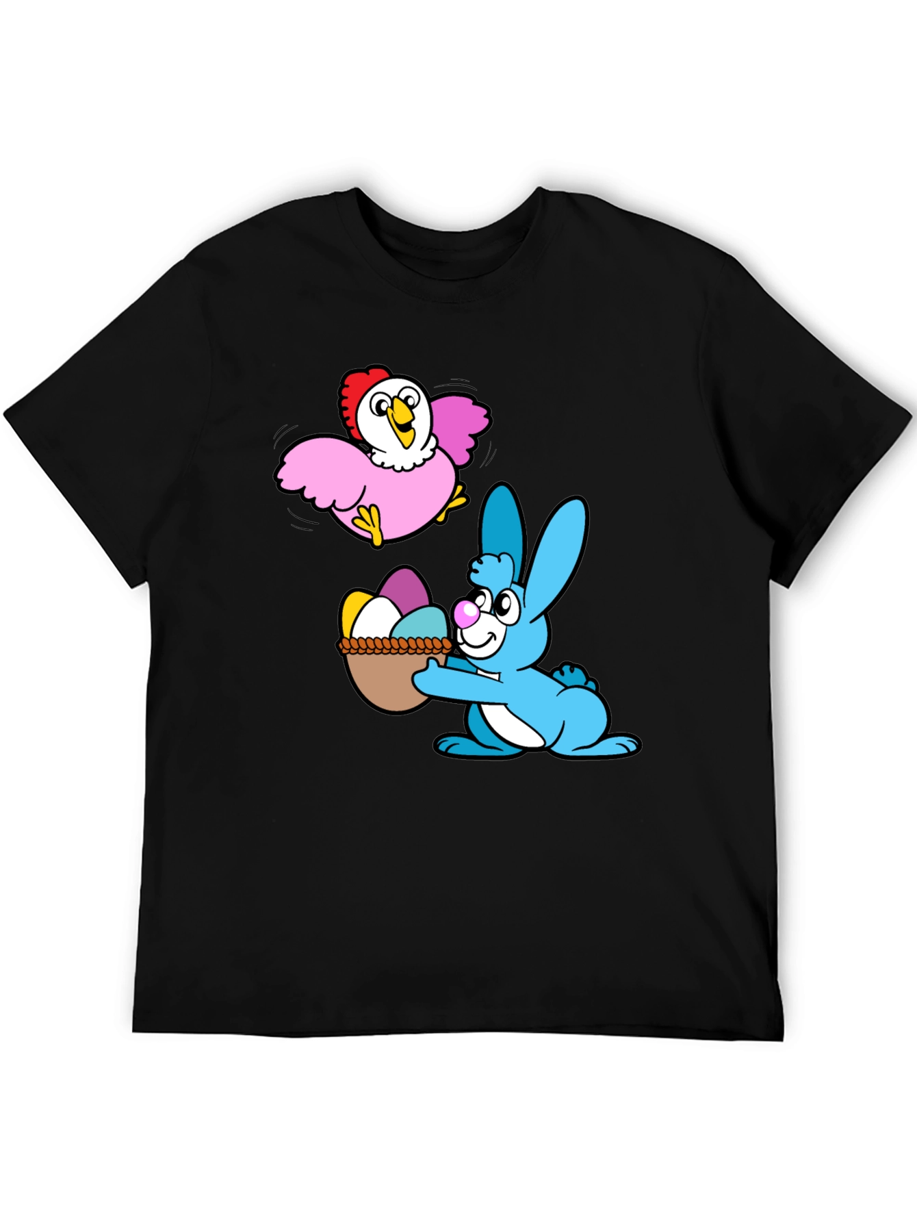 Easter Bunny & Chicken Graphic Tee