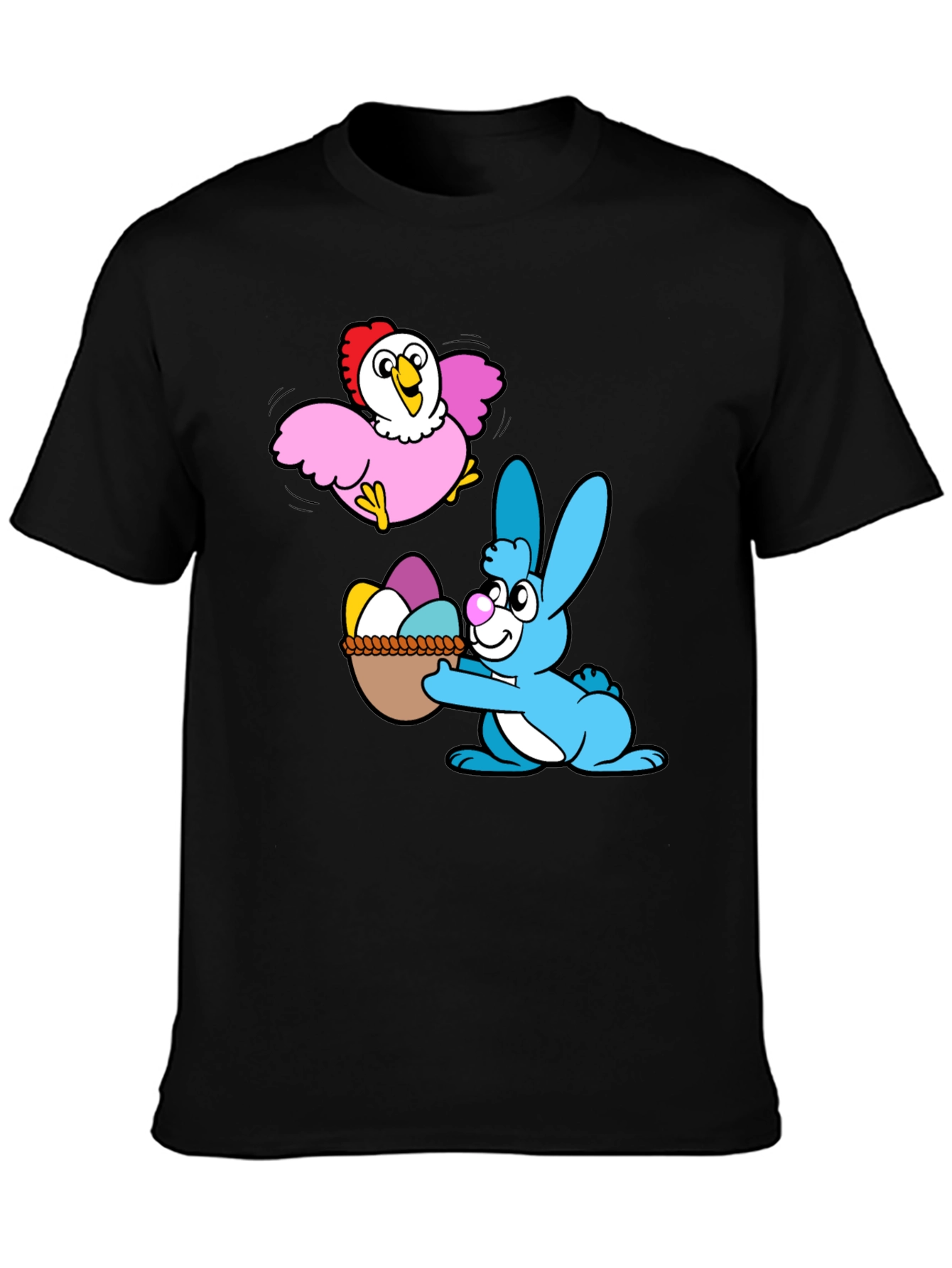 Easter Bunny & Chicken Graphic Tee